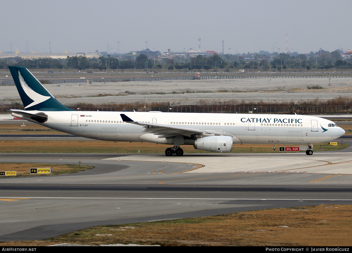 Aircraft Photo of B-LAX | Airbus A330-343 | Cathay Pacific Airways | AirHistory.net #806579