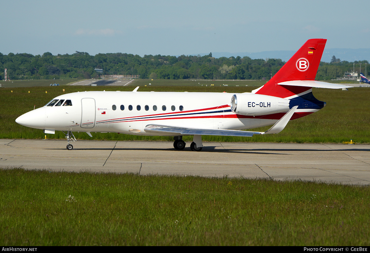 Aircraft Photo of EC-OLH | Dassault Falcon 2000LX | AirHistory.net #806609