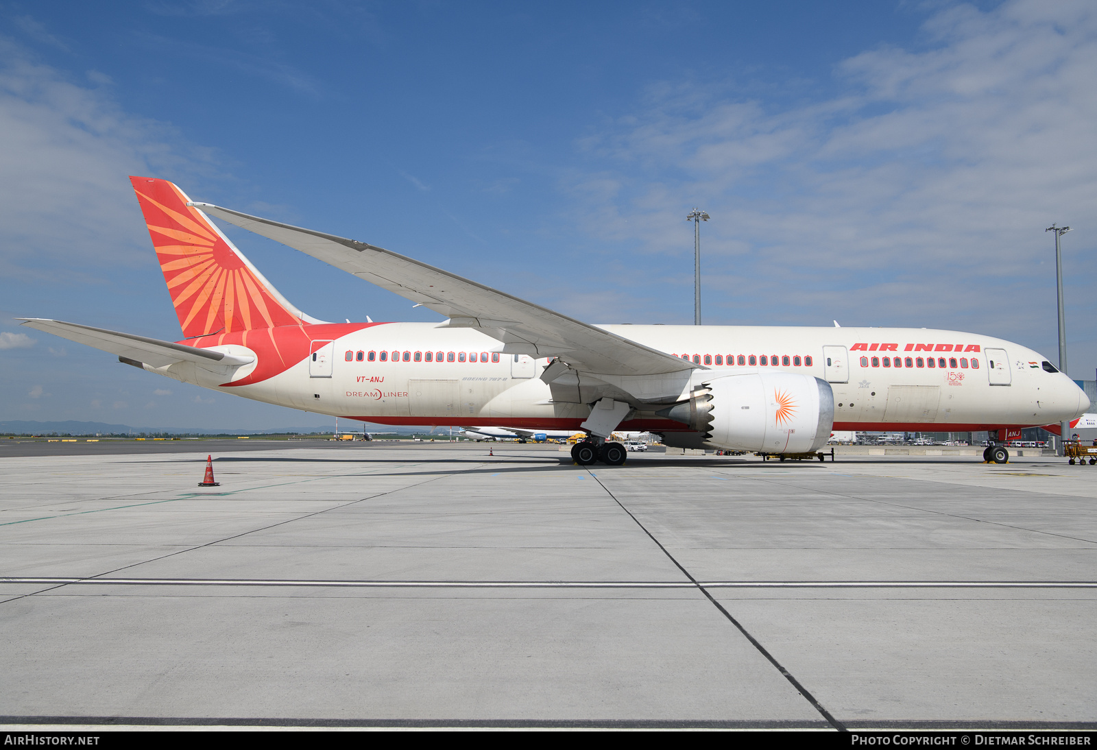 Aircraft Photo of VT-ANJ | Boeing 787-8 Dreamliner | Air India | AirHistory.net #806621