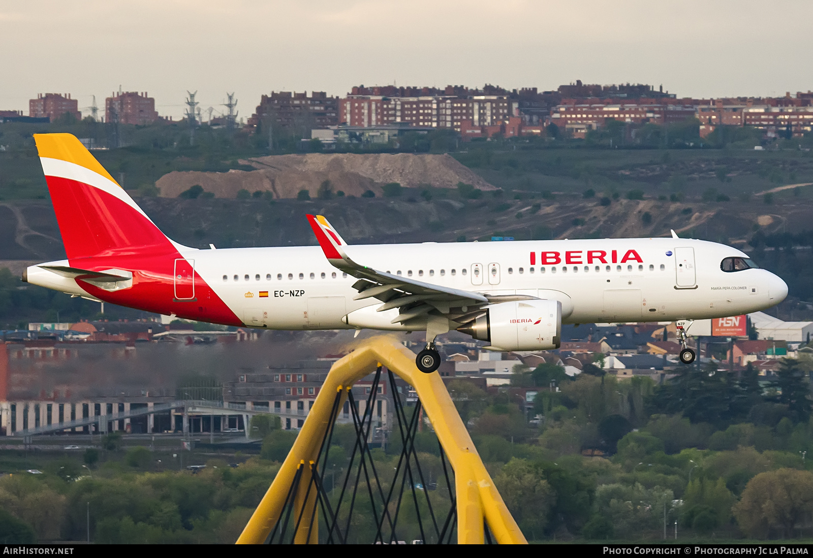 Aircraft Photo of EC-NZP | Airbus A320-251N | Iberia | AirHistory.net #806626