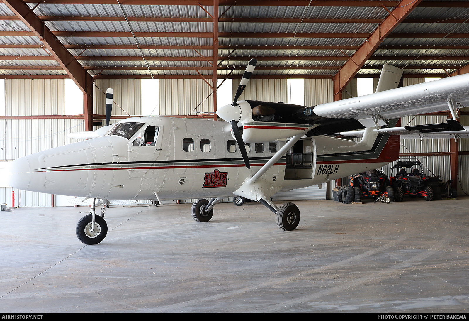 Aircraft Photo of N62LH | De Havilland Canada DHC-6-100 Twin Otter | Skydive Arizona | AirHistory.net #806629