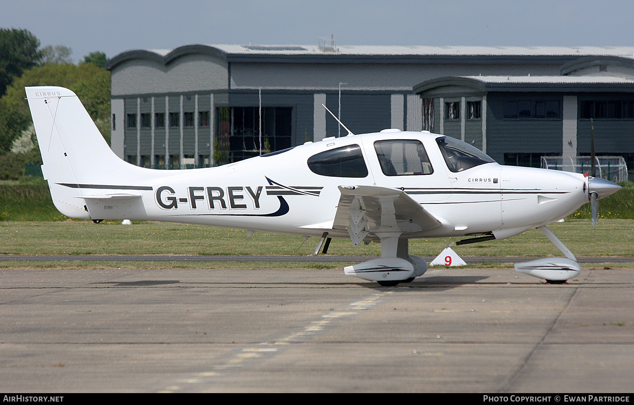Aircraft Photo of G-FREY | Cirrus SR-20 G3-GTS | AirHistory.net #806652