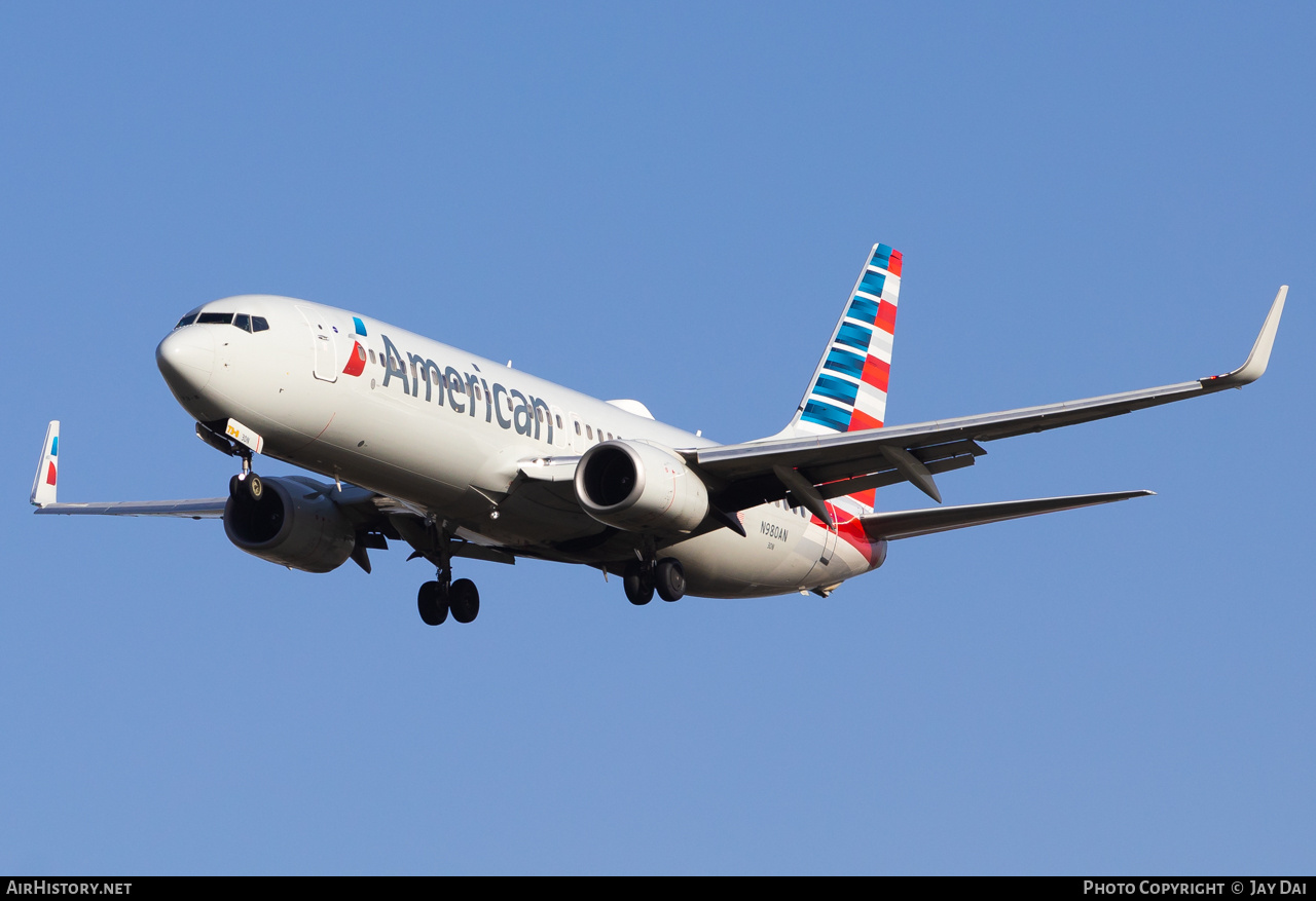 Aircraft Photo of N980AN | Boeing 737-823 | American Airlines | AirHistory.net #806653