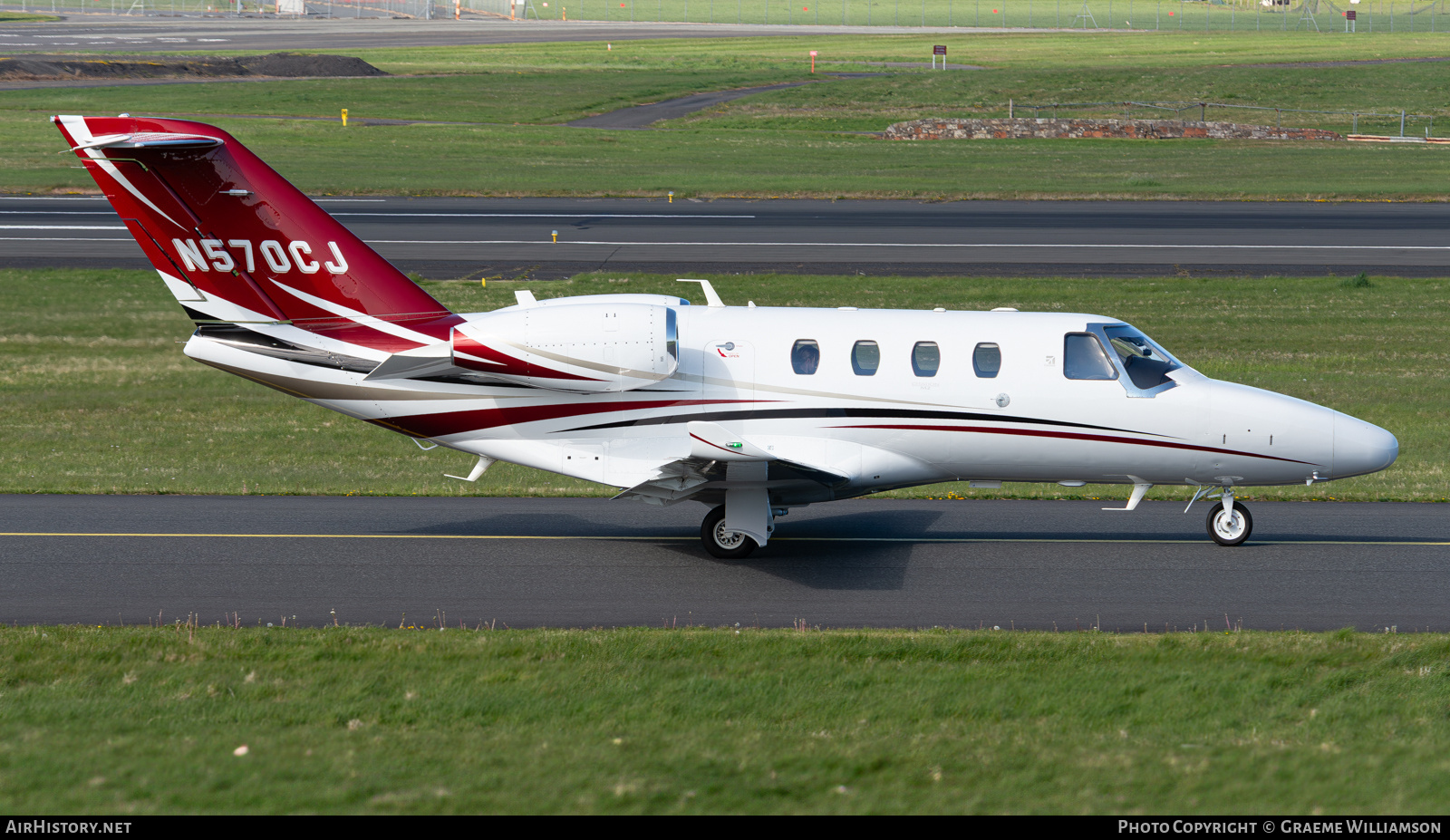 Aircraft Photo of N570CJ | Cessna 525 CitationJet M2 | AirHistory.net #806654