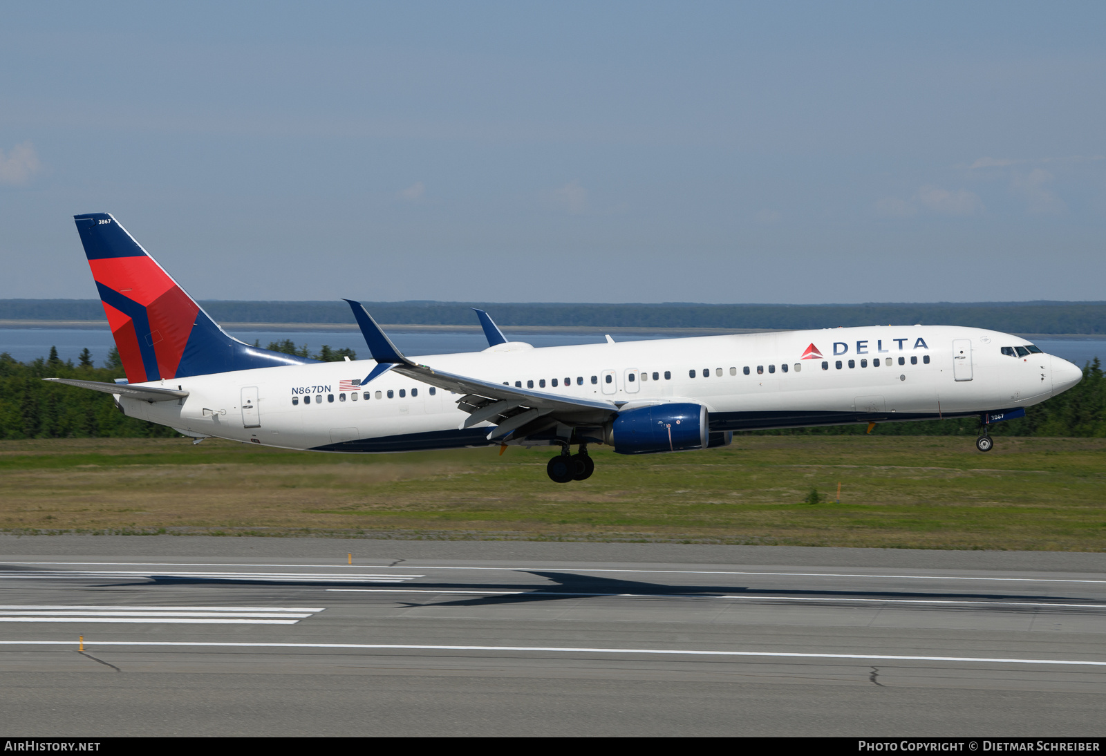 Aircraft Photo of N867DN | Boeing 737-932/ER | Delta Air Lines | AirHistory.net #806660