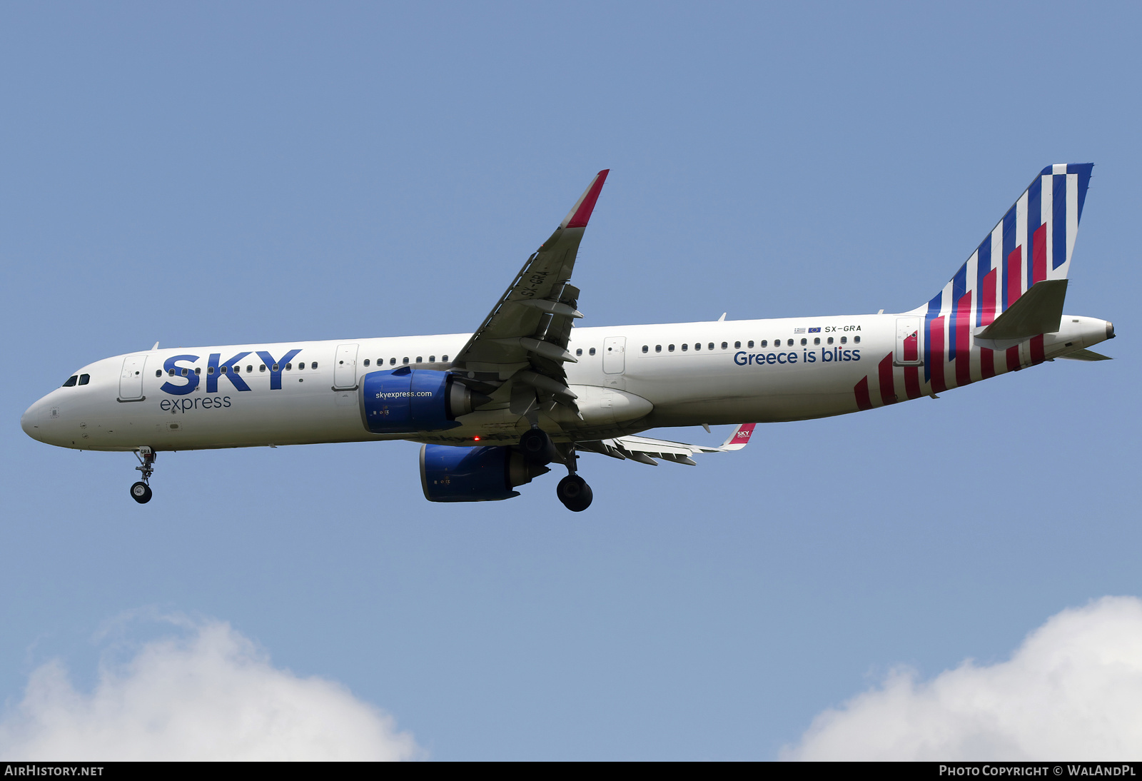 Aircraft Photo of SX-GRA | Airbus A321-251N | Sky Express | AirHistory.net #806686