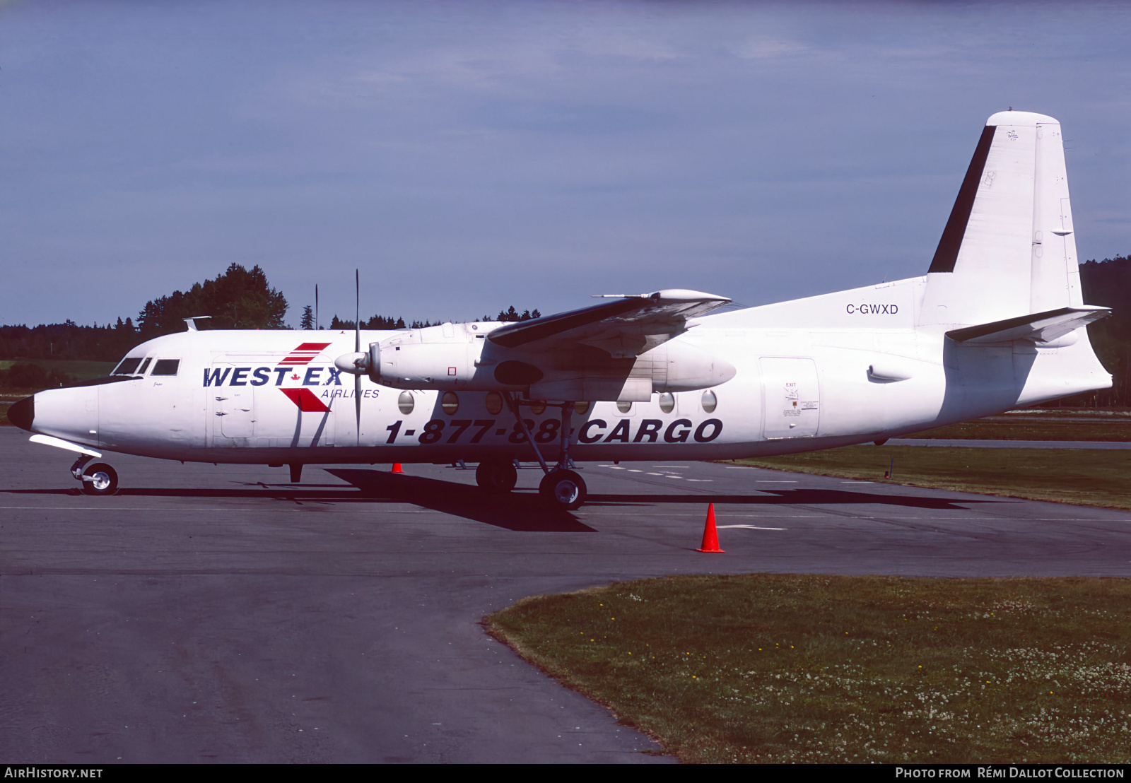 Aircraft Photo of C-GWXD | Fokker F27-300M Troopship | West Ex Airlines | AirHistory.net #806707