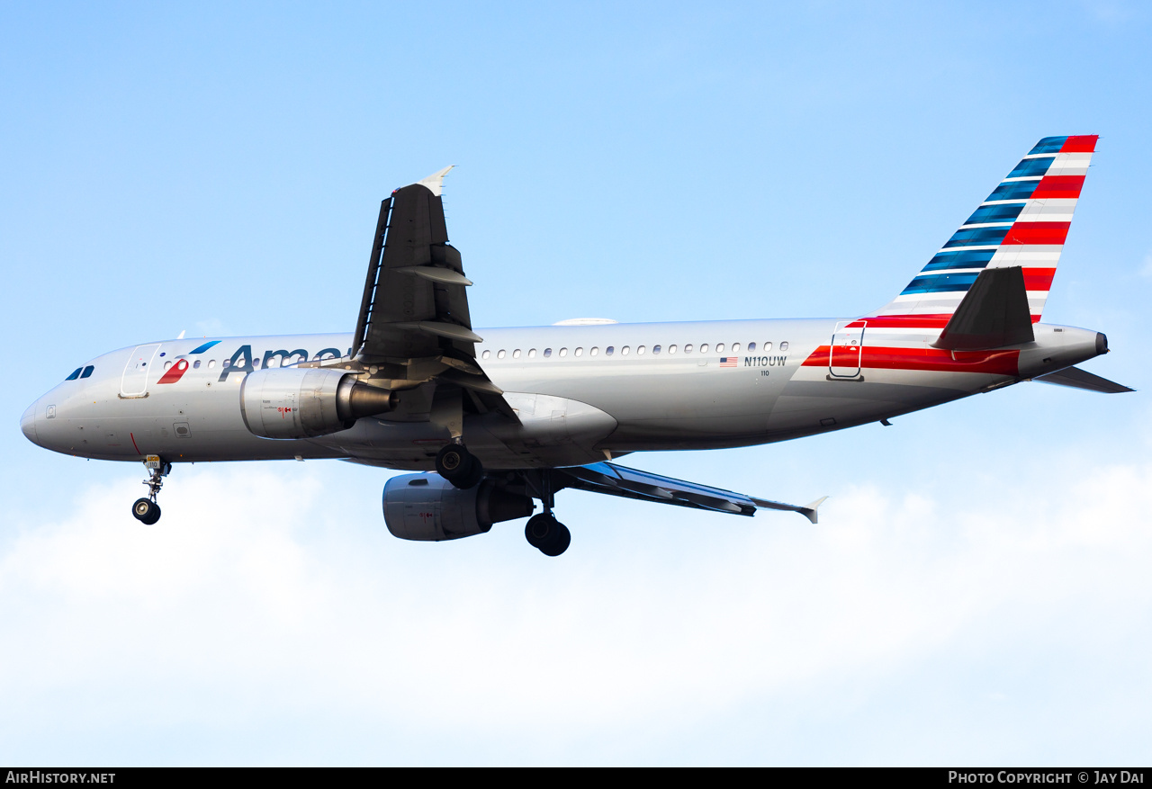 Aircraft Photo of N110UW | Airbus A320-214 | American Airlines | AirHistory.net #806713