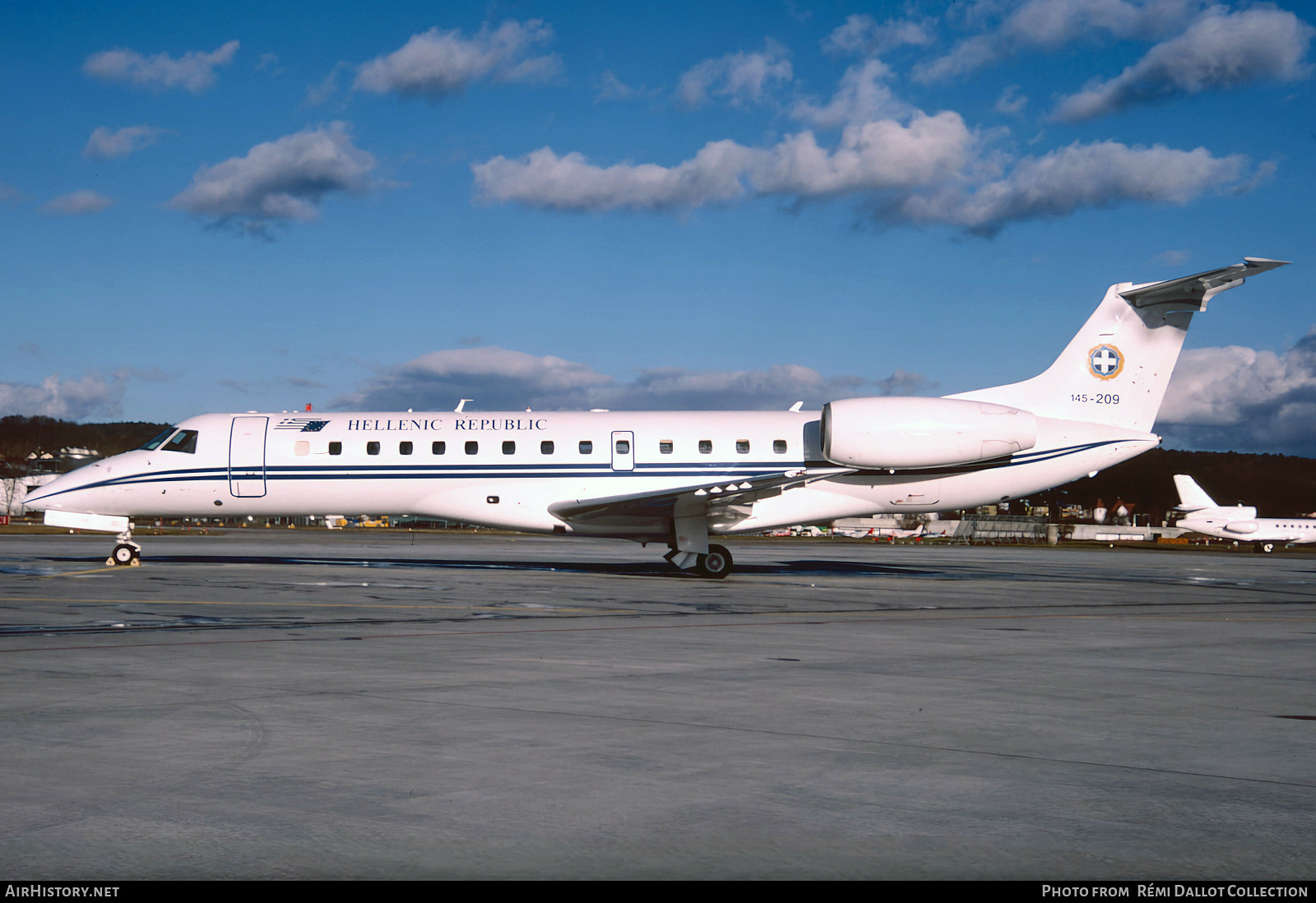 Aircraft Photo of 145-209 | Embraer ERJ-135LR (EMB-135LR) | Greece - Air Force | AirHistory.net #806714