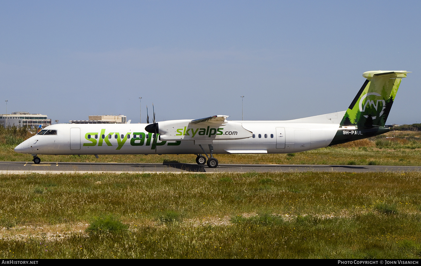 Aircraft Photo of 9H-PAUL | Bombardier DHC-8-402 Dash 8 | SkyAlps | AirHistory.net #806730