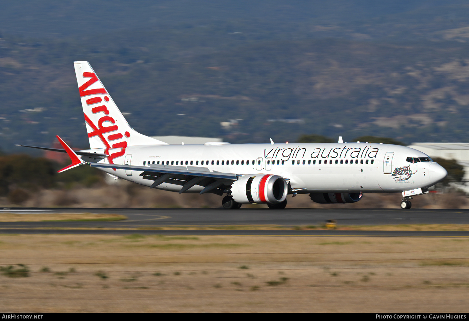 Aircraft Photo of VH-8IE | Boeing 737-8 Max 8 | Virgin Australia Airlines | AirHistory.net #806737