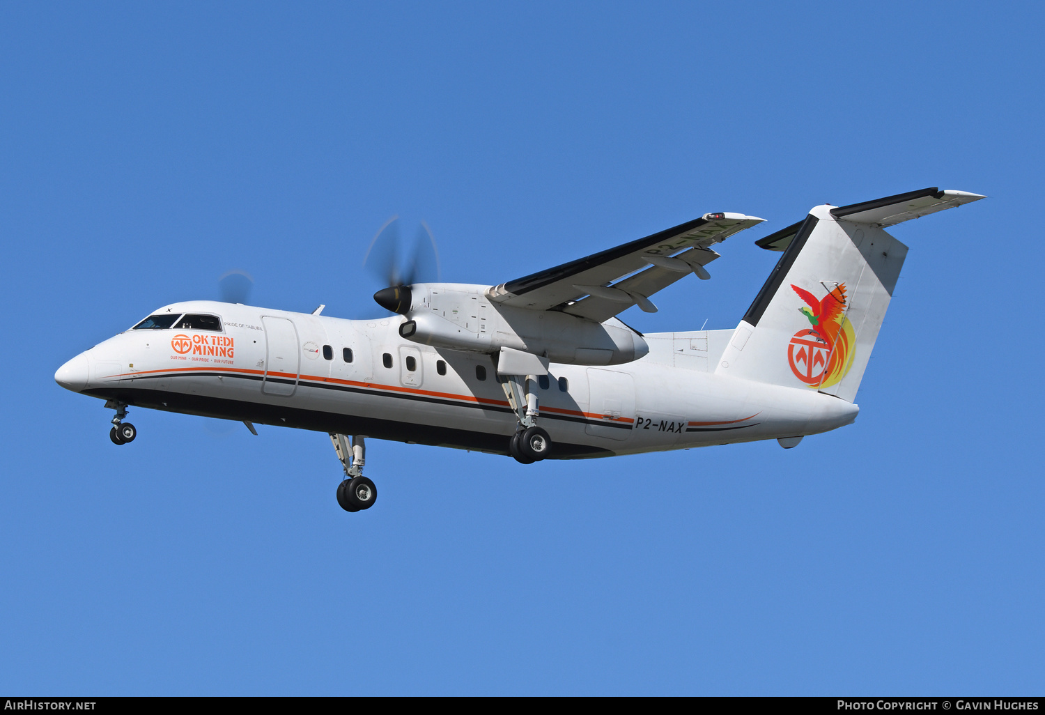 Aircraft Photo of P2-NAX | De Havilland Canada DHC-8-102 Dash 8 | Ok Tedi Mining | AirHistory.net #806744