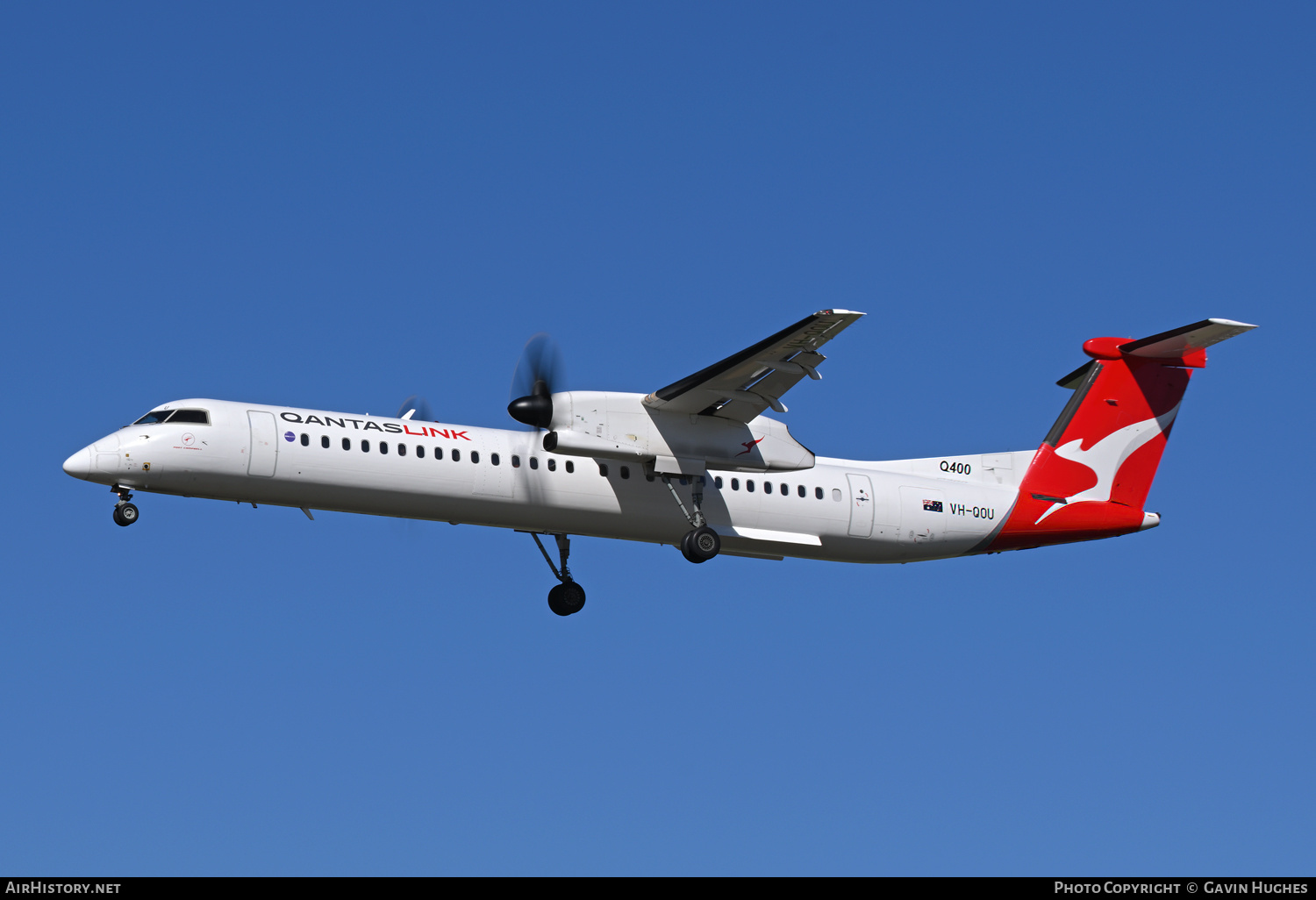 Aircraft Photo of VH-QOU | Bombardier DHC-8-402 Dash 8 | QantasLink | AirHistory.net #806749