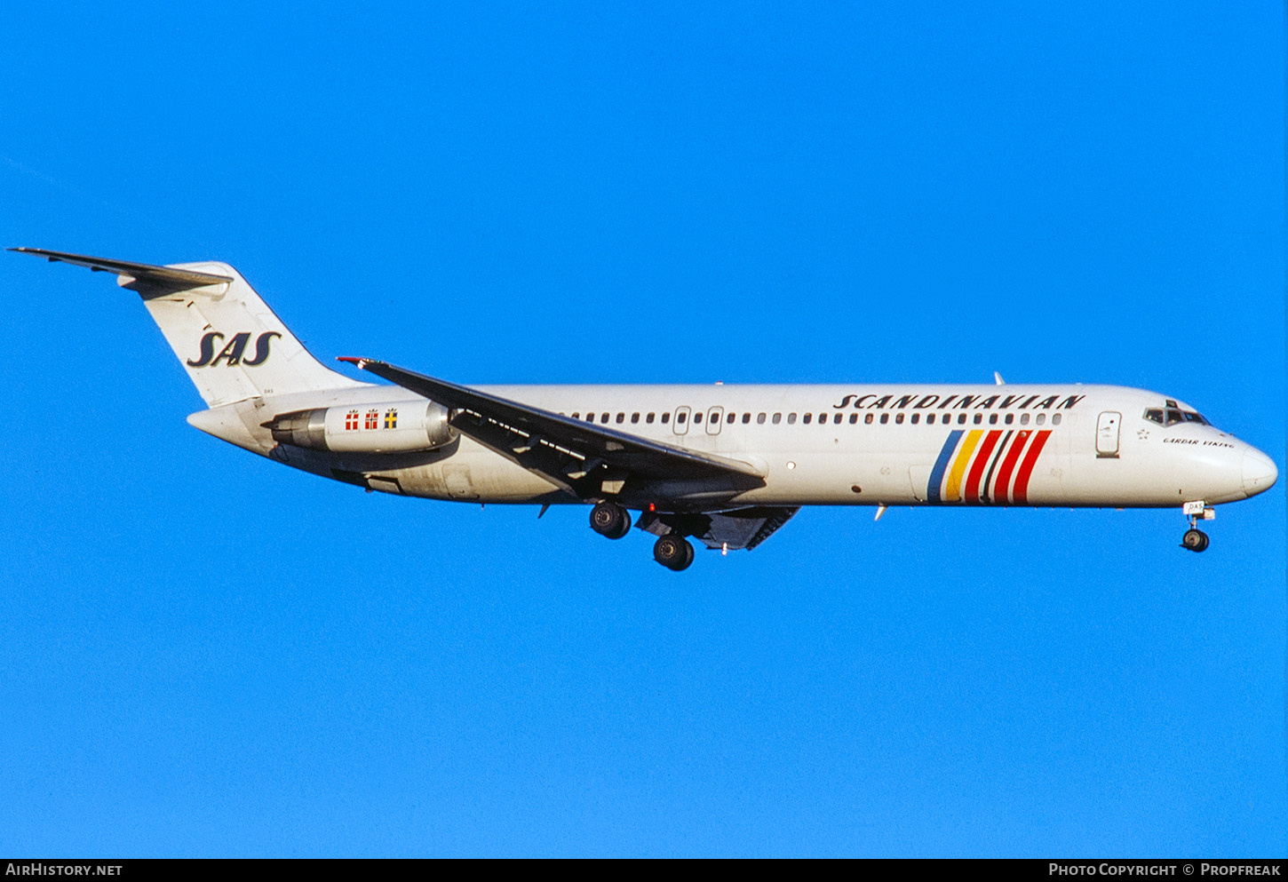 Aircraft Photo of SE-DAS | McDonnell Douglas DC-9-41 | Scandinavian Airlines - SAS | AirHistory.net #806758