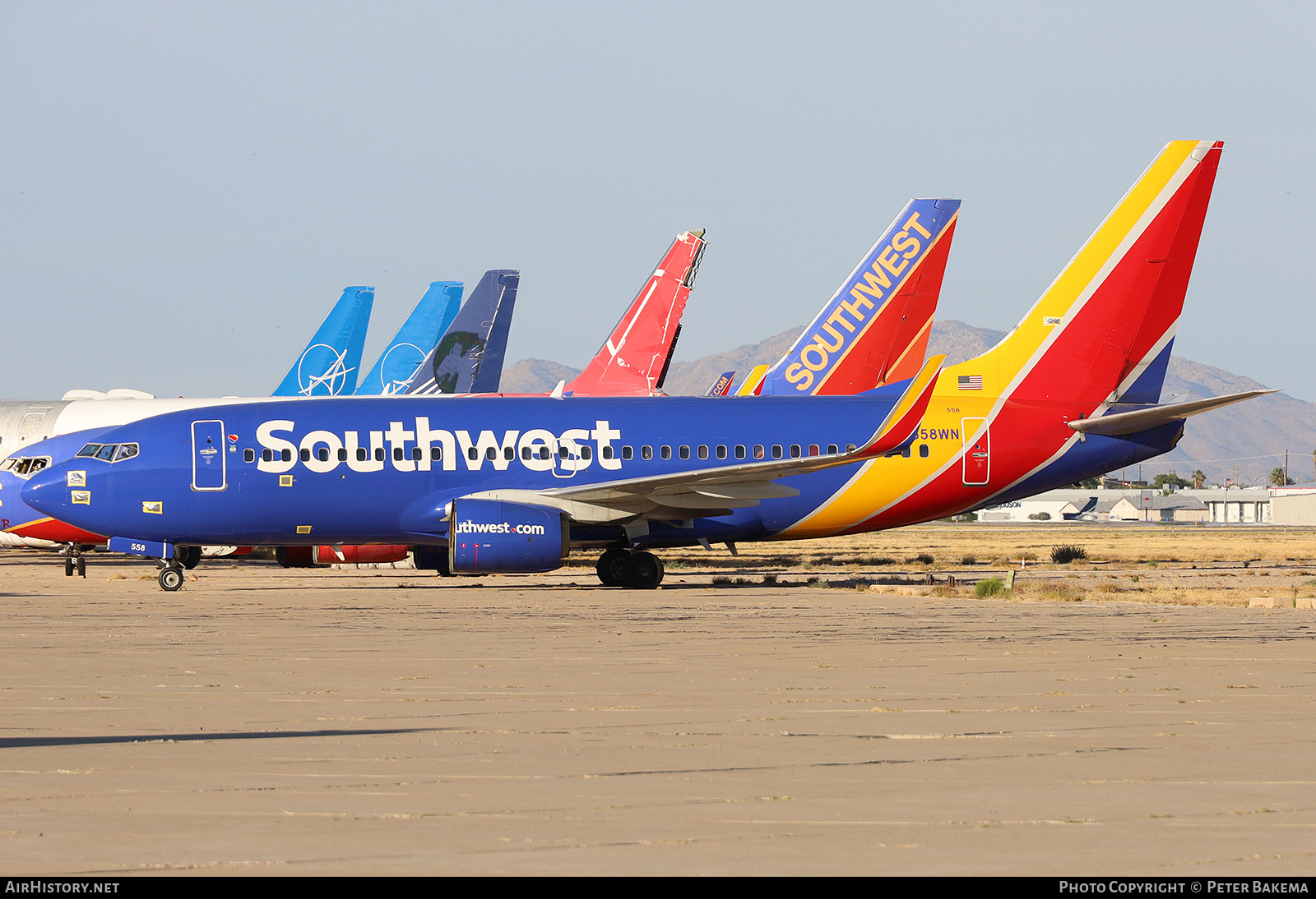 Aircraft Photo of N558WN | Boeing 737-73V | Southwest Airlines | AirHistory.net #806771