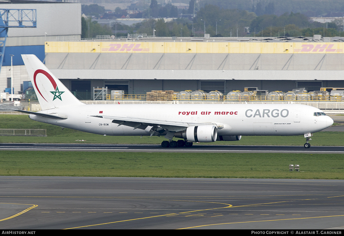 Aircraft Photo of CN-ROW | Boeing 767-343/ER(F) | Royal Air Maroc - RAM Cargo | AirHistory.net #806779