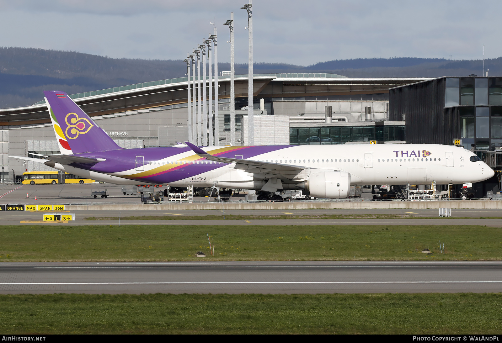 Aircraft Photo of HS-THJ | Airbus A350-941 | Thai Airways International | AirHistory.net #806814