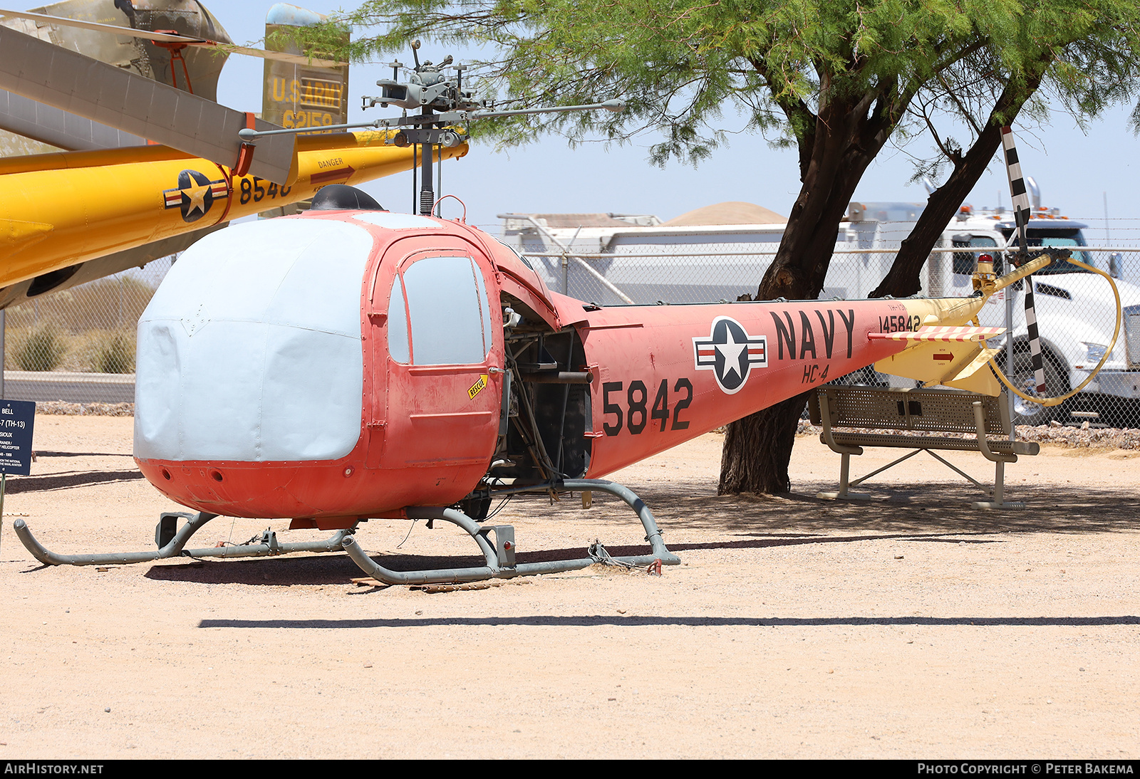 Aircraft Photo of 145842 / 5842 | Bell TH-13N | USA - Navy | AirHistory.net #806823