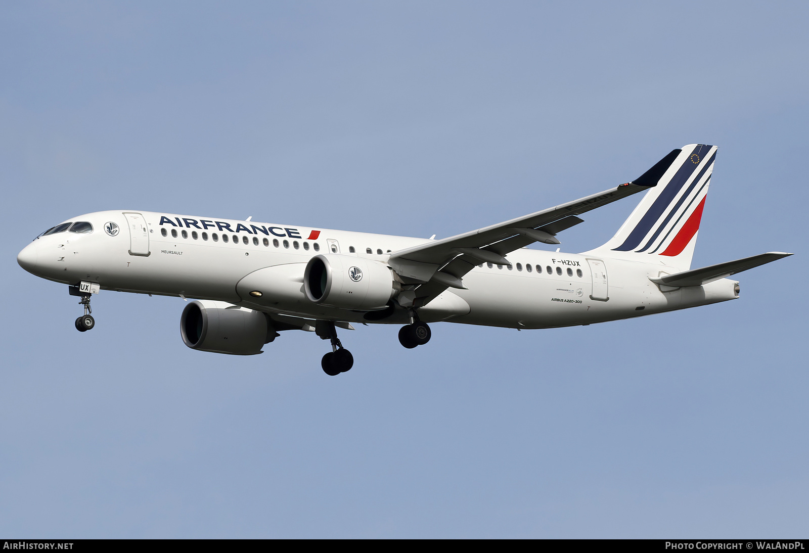 Aircraft Photo of F-HZUX | Airbus A220-371 (BD-500-1A11) | Air France | AirHistory.net #806833