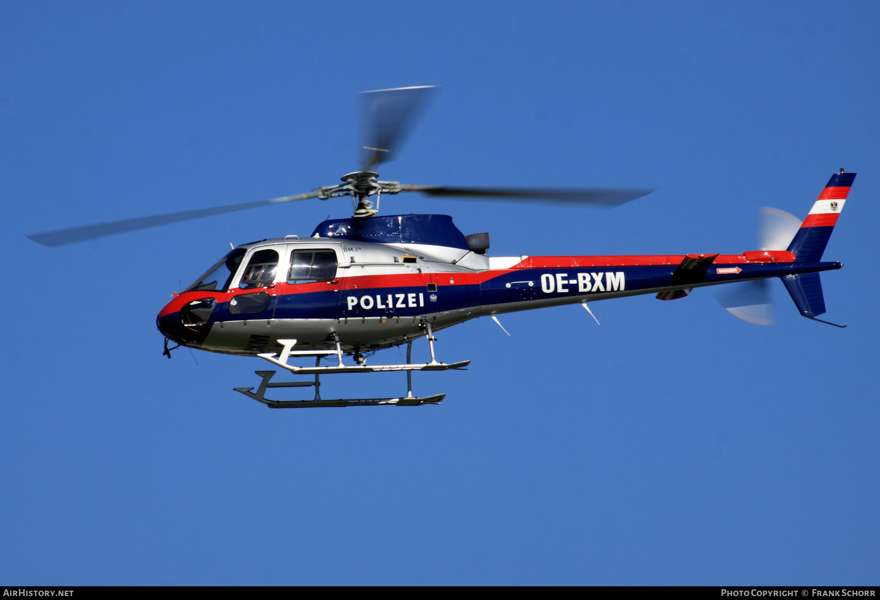 Aircraft Photo of OE-BXM | Aerospatiale AS-350B-1 Ecureuil | Polizei | AirHistory.net #806862