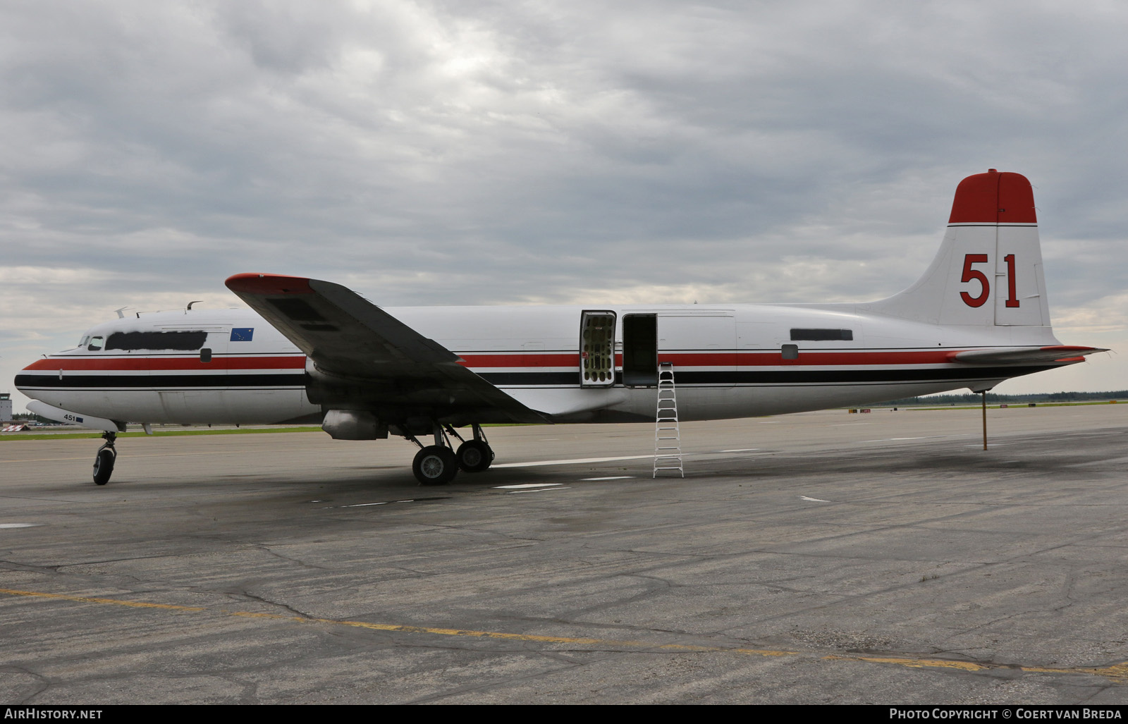 Aircraft Photo of C-GIBS | Douglas DC-6C/AT | AirHistory.net #806863