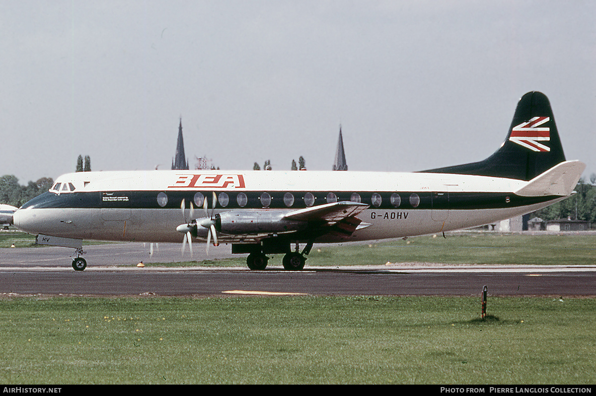 Aircraft Photo of G-AOHV | Vickers 802 Viscount | BEA - British European Airways | AirHistory.net #806866