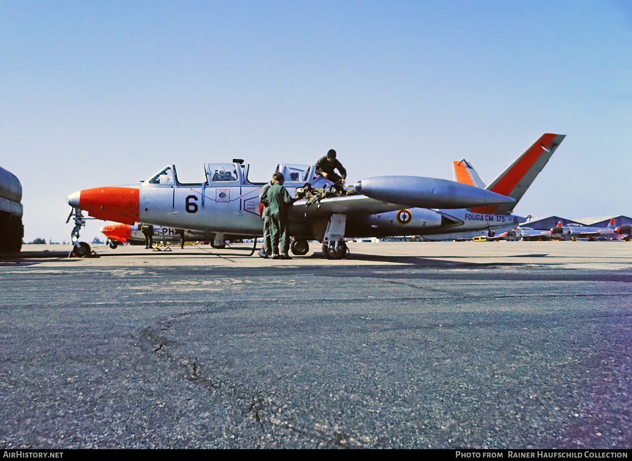 Aircraft Photo of 6 | Fouga CM-175 Zéphyr | France - Air Force | AirHistory.net #806905