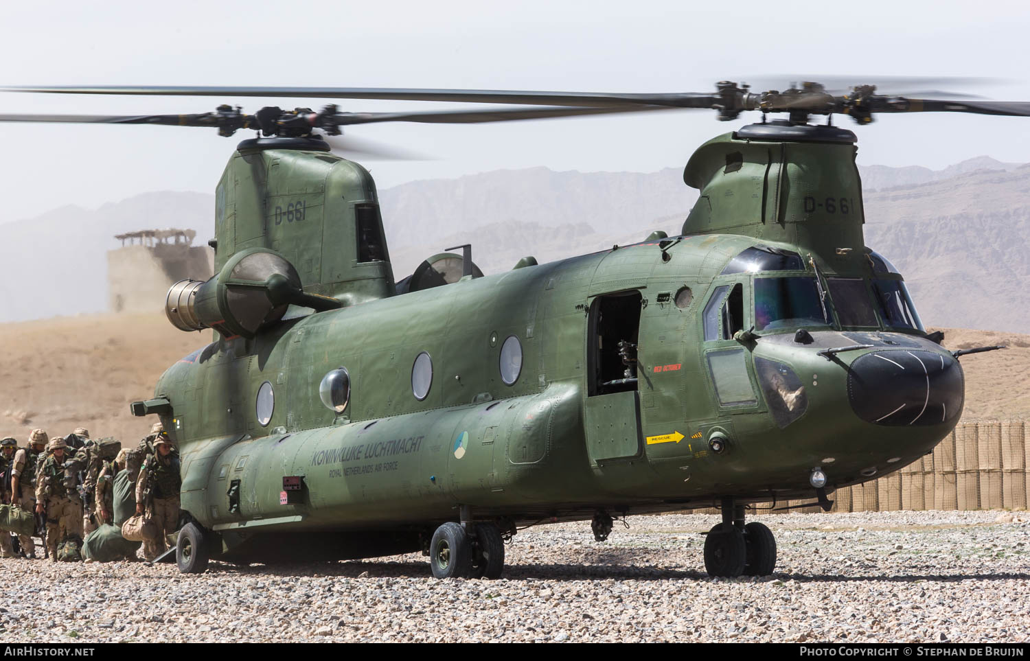Aircraft Photo of D-661 | Boeing CH-47D Chinook (414) | Netherlands - Air Force | AirHistory.net #806911