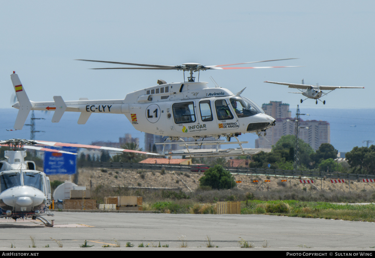 Aircraft Photo of EC-LYY | Bell 407 | Avincis | AirHistory.net #806939