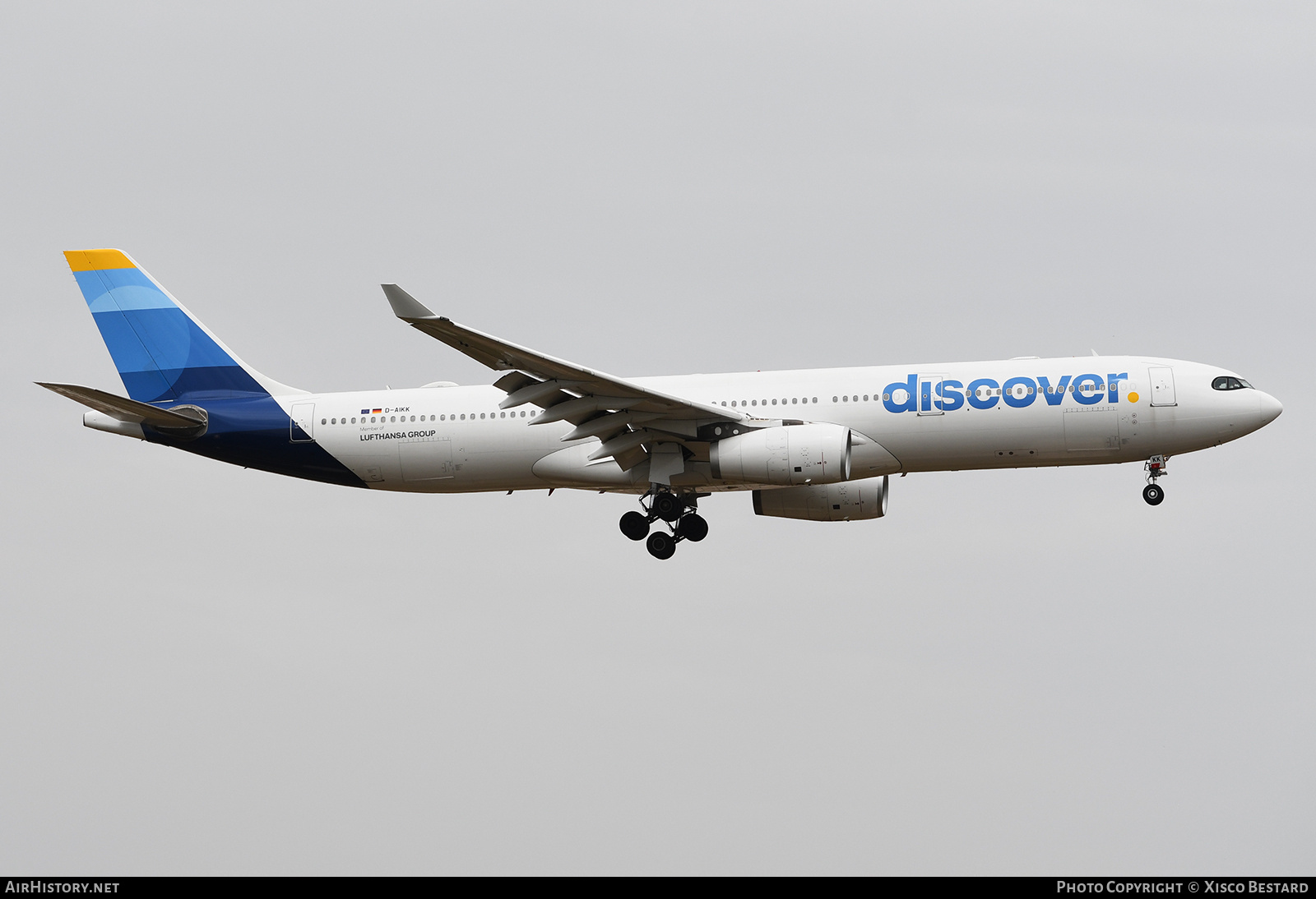 Aircraft Photo of D-AIKK | Airbus A330-343 | Discover Airlines | AirHistory.net #806942