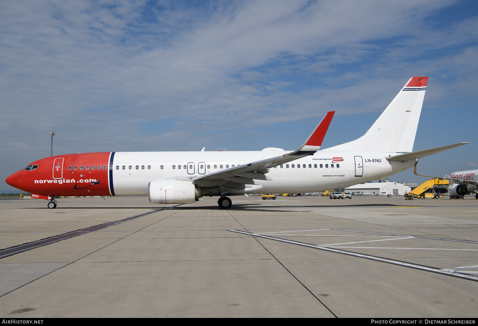 Aircraft Photo of LN-ENU | Boeing 737-8JP | Norwegian | AirHistory.net #806953