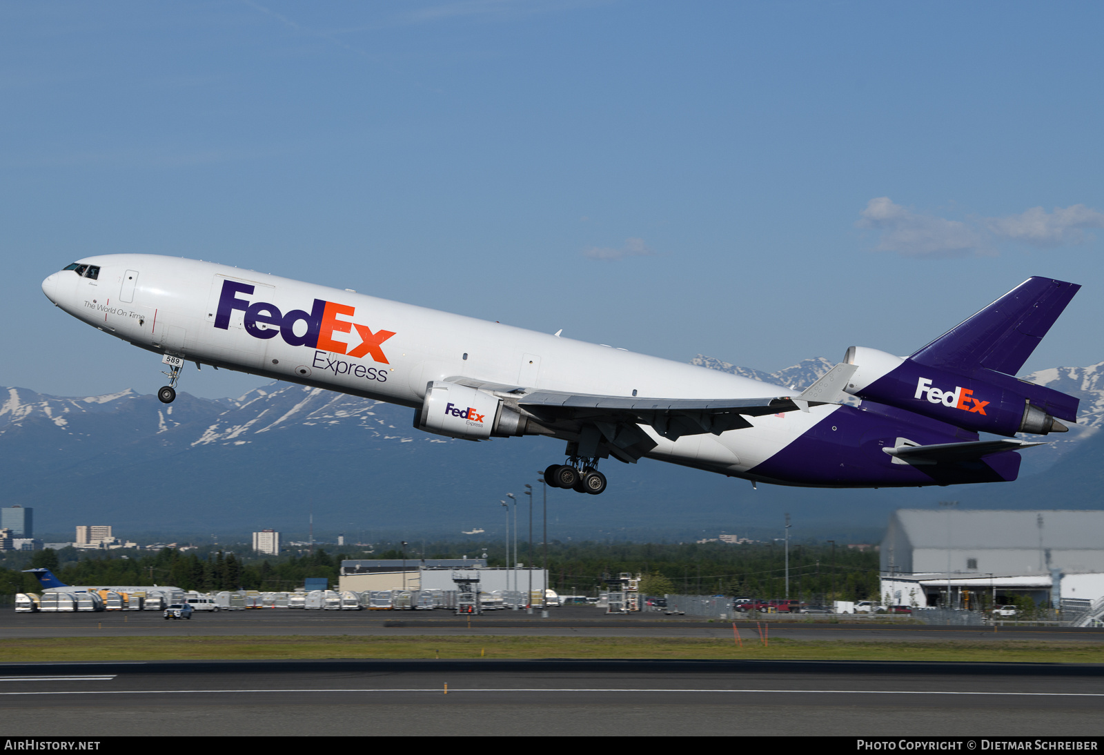 Aircraft Photo of N589FE | McDonnell Douglas MD-11/F | FedEx Express - Federal Express | AirHistory.net #806975
