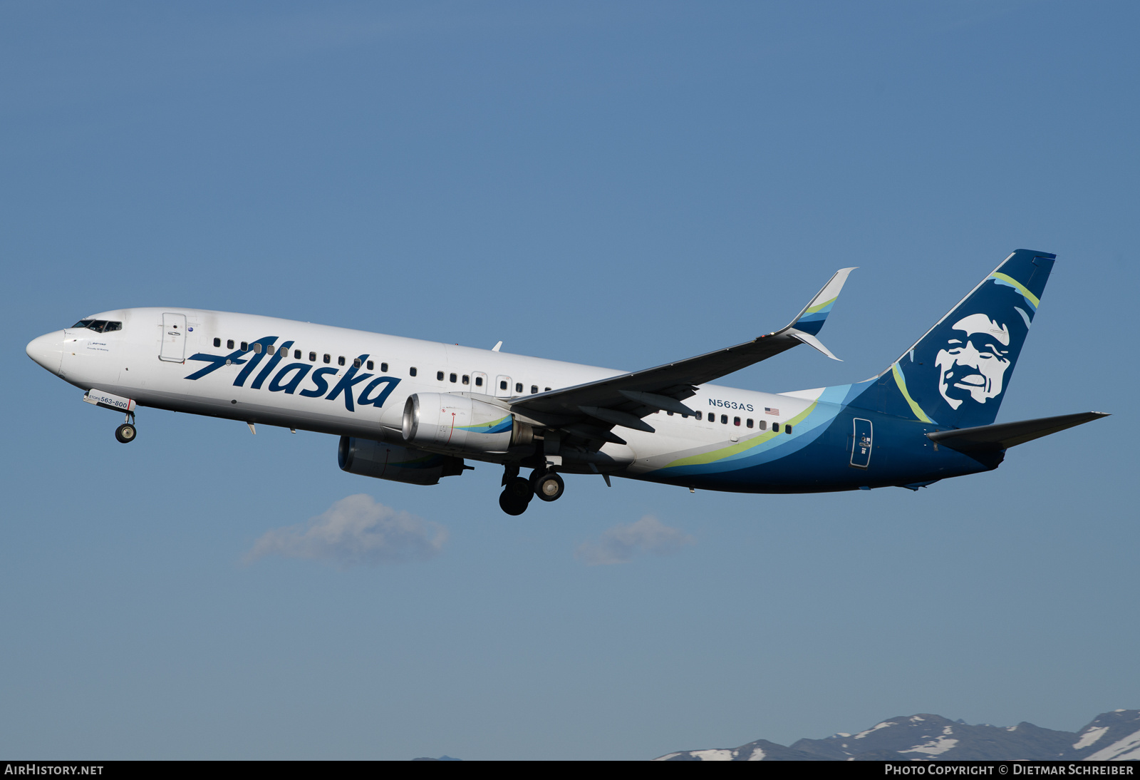 Aircraft Photo of N563AS | Boeing 737-890 | Alaska Airlines | AirHistory.net #806979