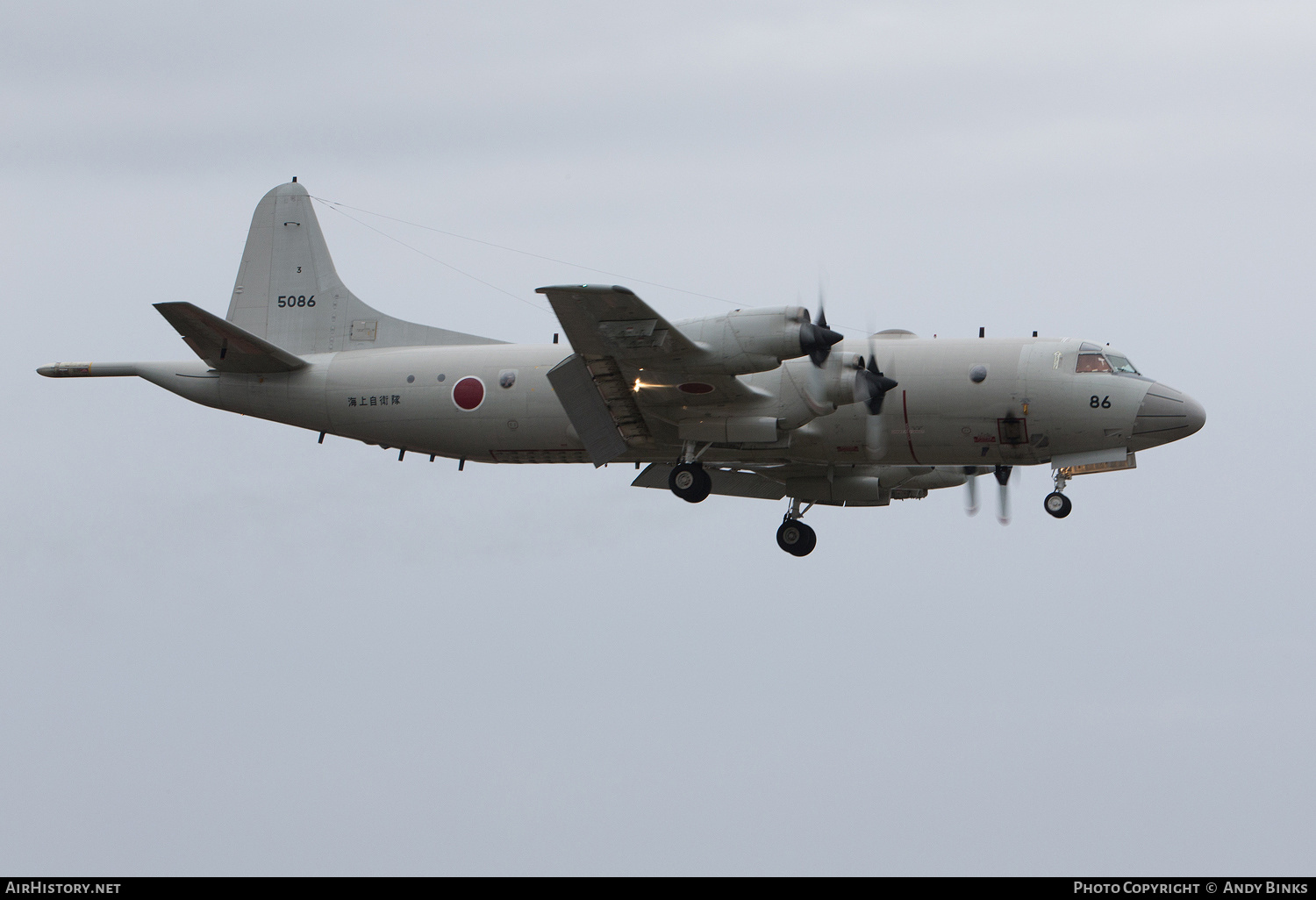 Aircraft Photo of 5086 | Lockheed P-3C Orion | Japan - Navy | AirHistory.net #807009