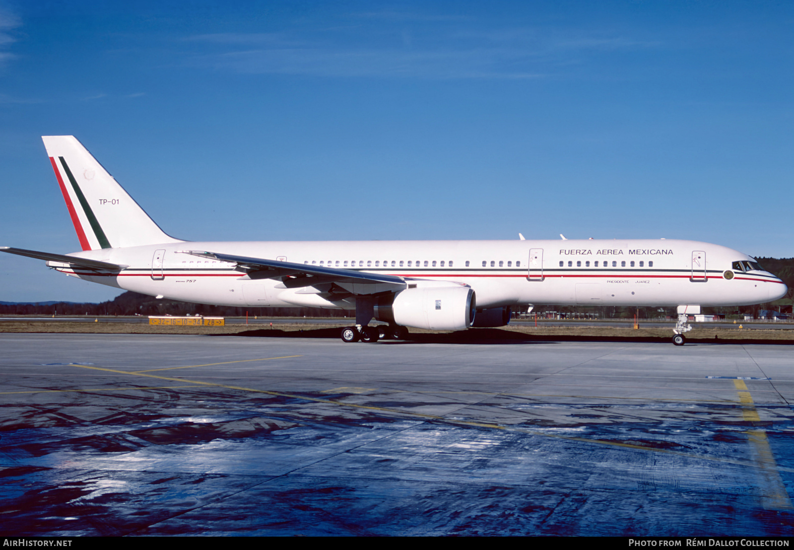 Aircraft Photo of XC-UJM / TP-01 | Boeing 757-225 | Mexico - Air Force | AirHistory.net #807015