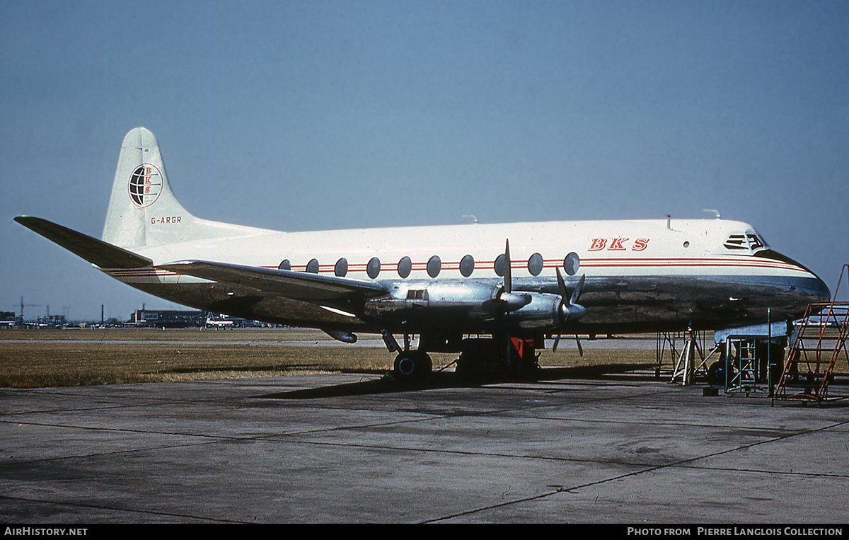 Aircraft Photo of G-ARGR | Vickers 708 Viscount | BKS Air Transport | AirHistory.net #807029