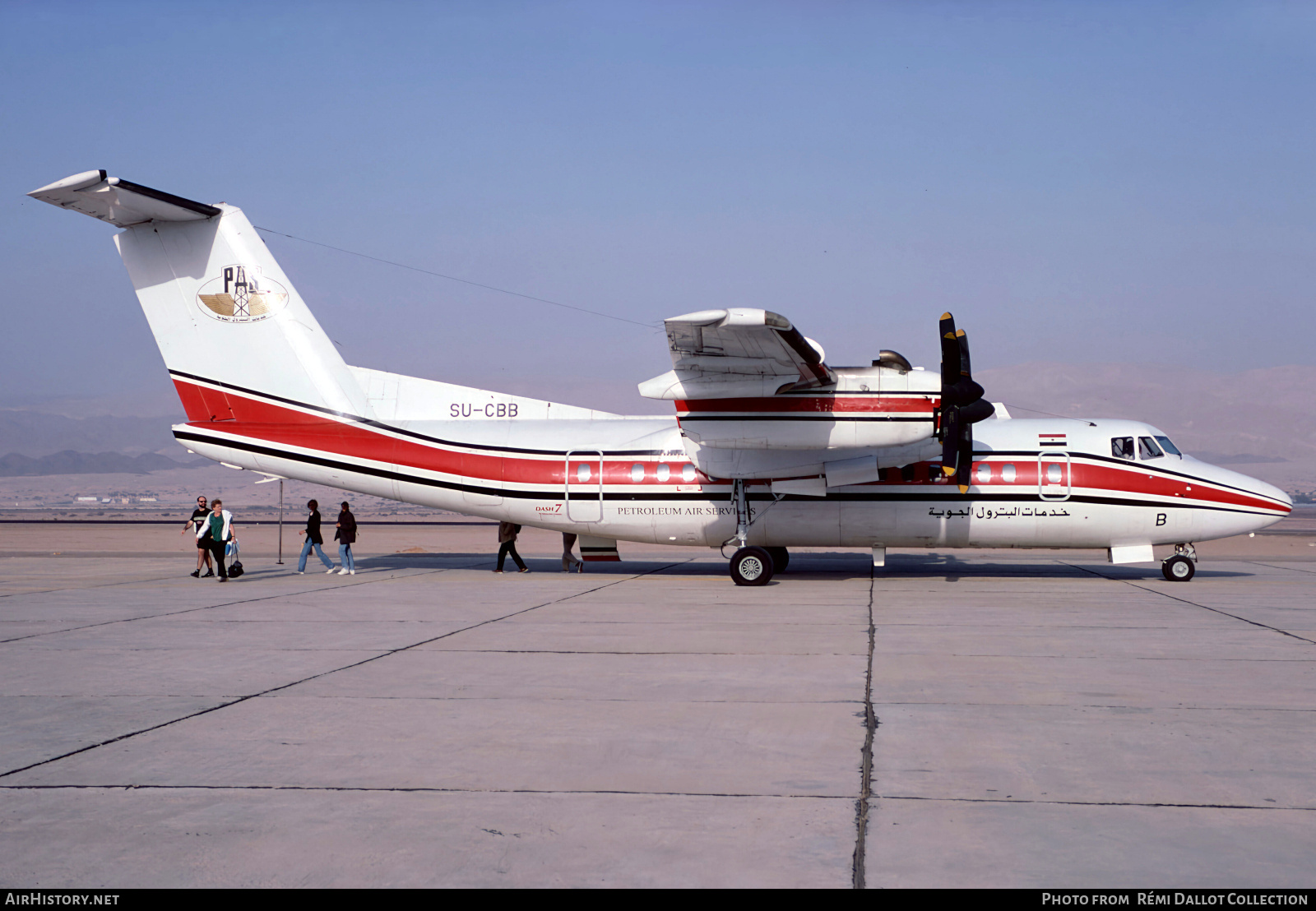 Aircraft Photo of SU-CBB | De Havilland Canada DHC-7-102 Dash 7 | PAS - Petroleum Air Services | AirHistory.net #807037