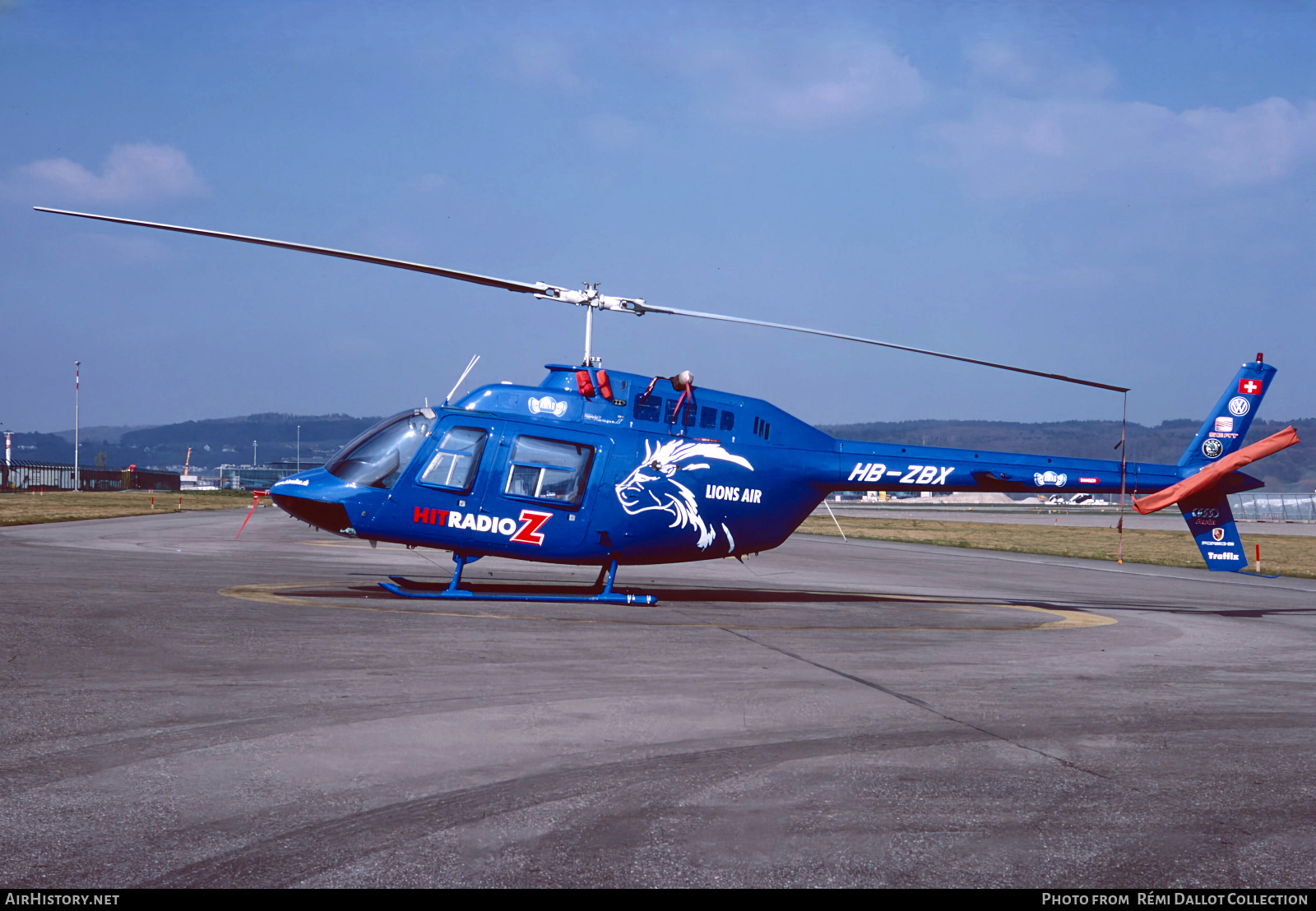 Aircraft Photo of HB-ZBX | Agusta AB-206B-3 JetRanger III | Lions Air | AirHistory.net #807052