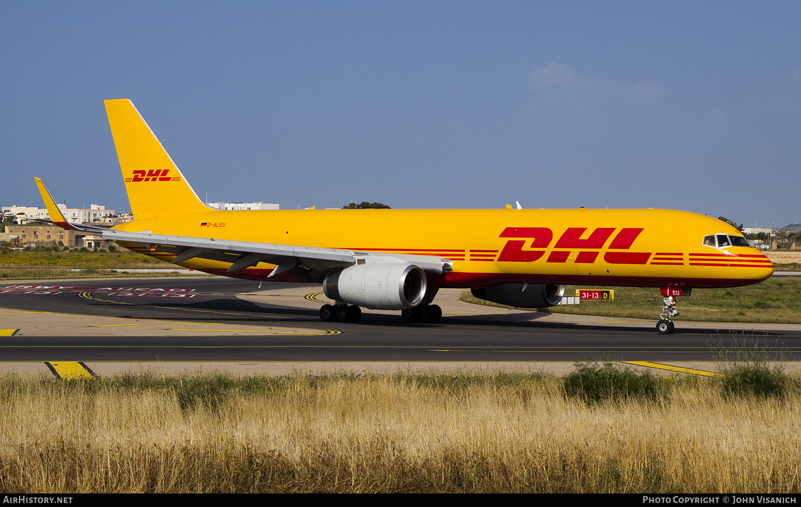 Aircraft Photo of D-ALEU | Boeing 757-23N(PCF) | DHL International | AirHistory.net #807053