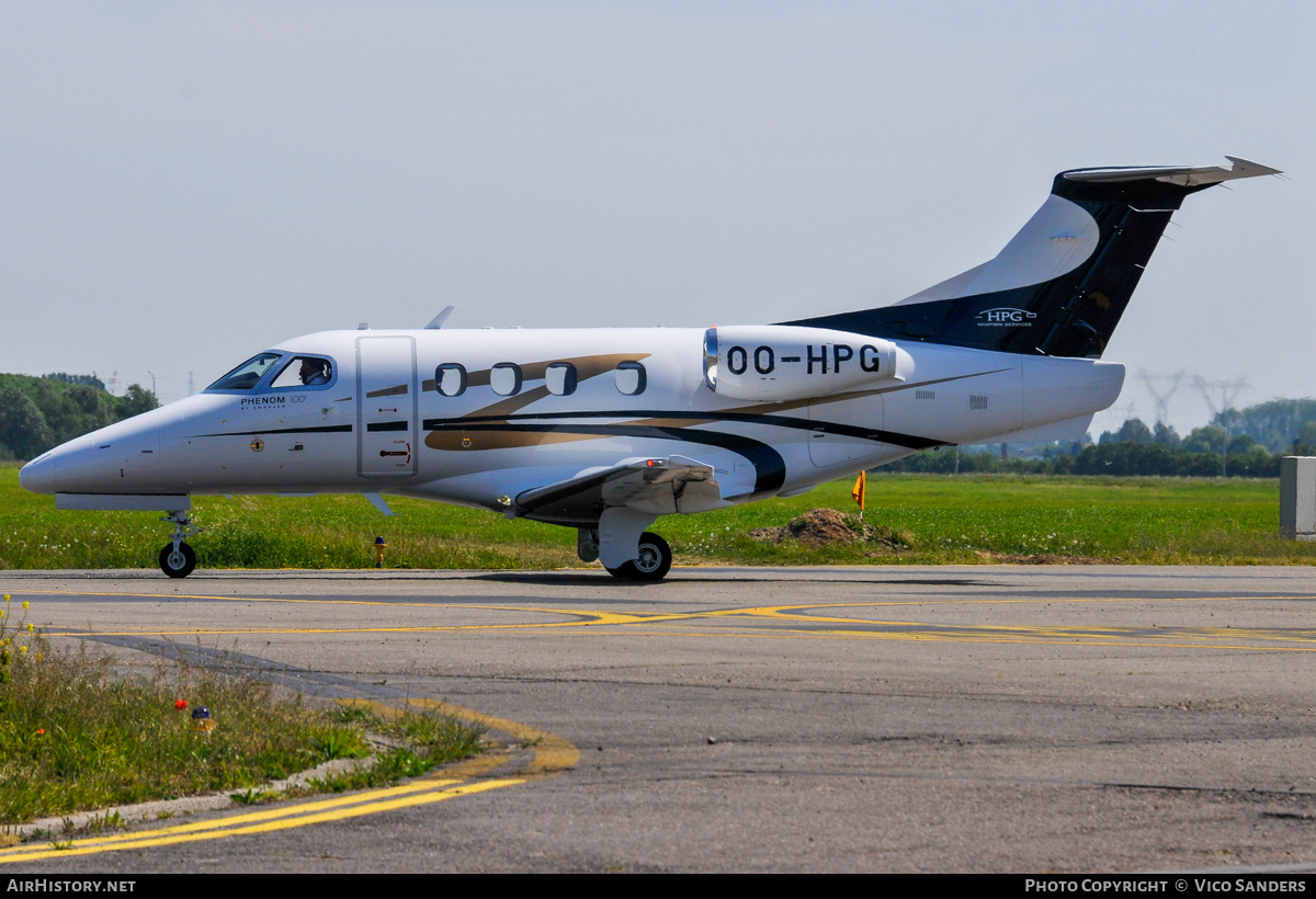 Aircraft Photo of OO-HPG | Embraer EMB-500 Phenom 100 | AirHistory.net #807062