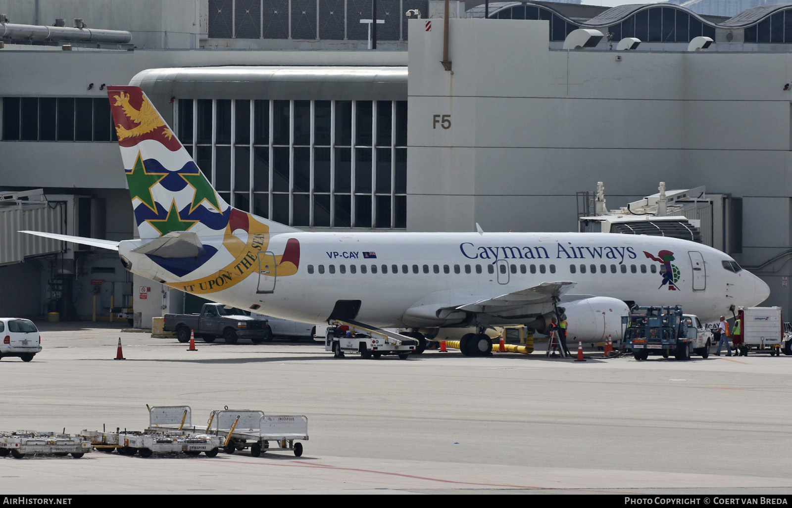 Aircraft Photo of VP-CAY | Boeing 737-3Q8 | Cayman Airways | AirHistory.net #807066