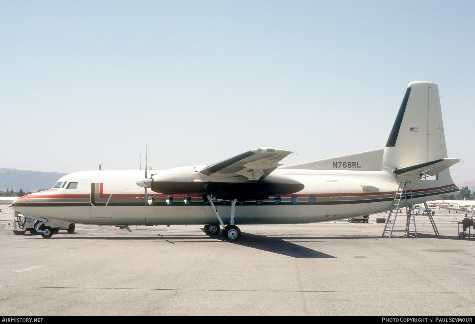 Aircraft Photo of N768RL | Fairchild F-27F | AirHistory.net #807079