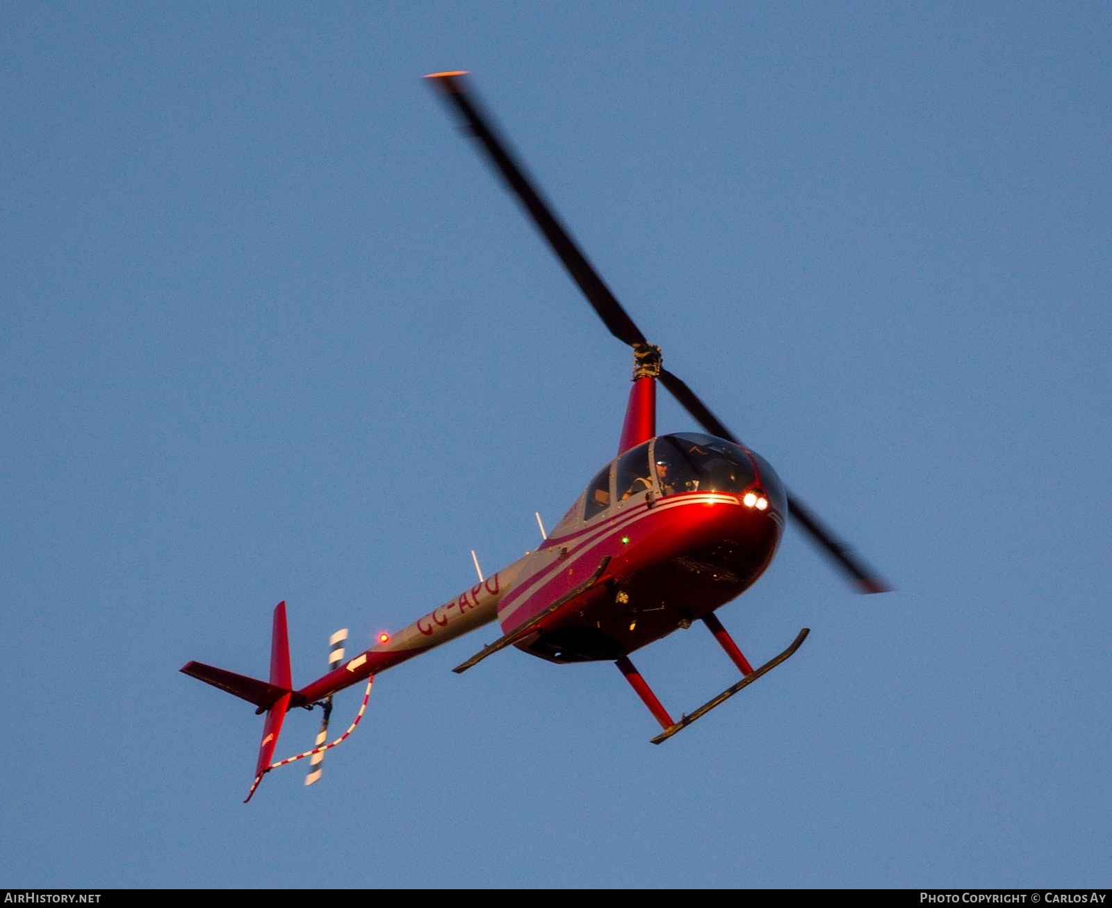 Aircraft Photo of CC-APO | Robinson R-44 Raven II | AirHistory.net #807082