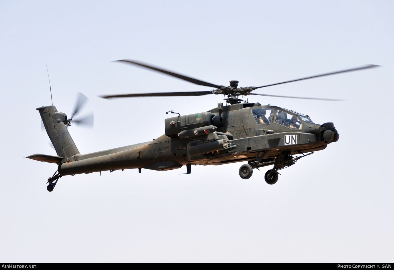 Aircraft Photo of Q-15 | Boeing AH-64DN Apache | Netherlands - Air Force | AirHistory.net #807084