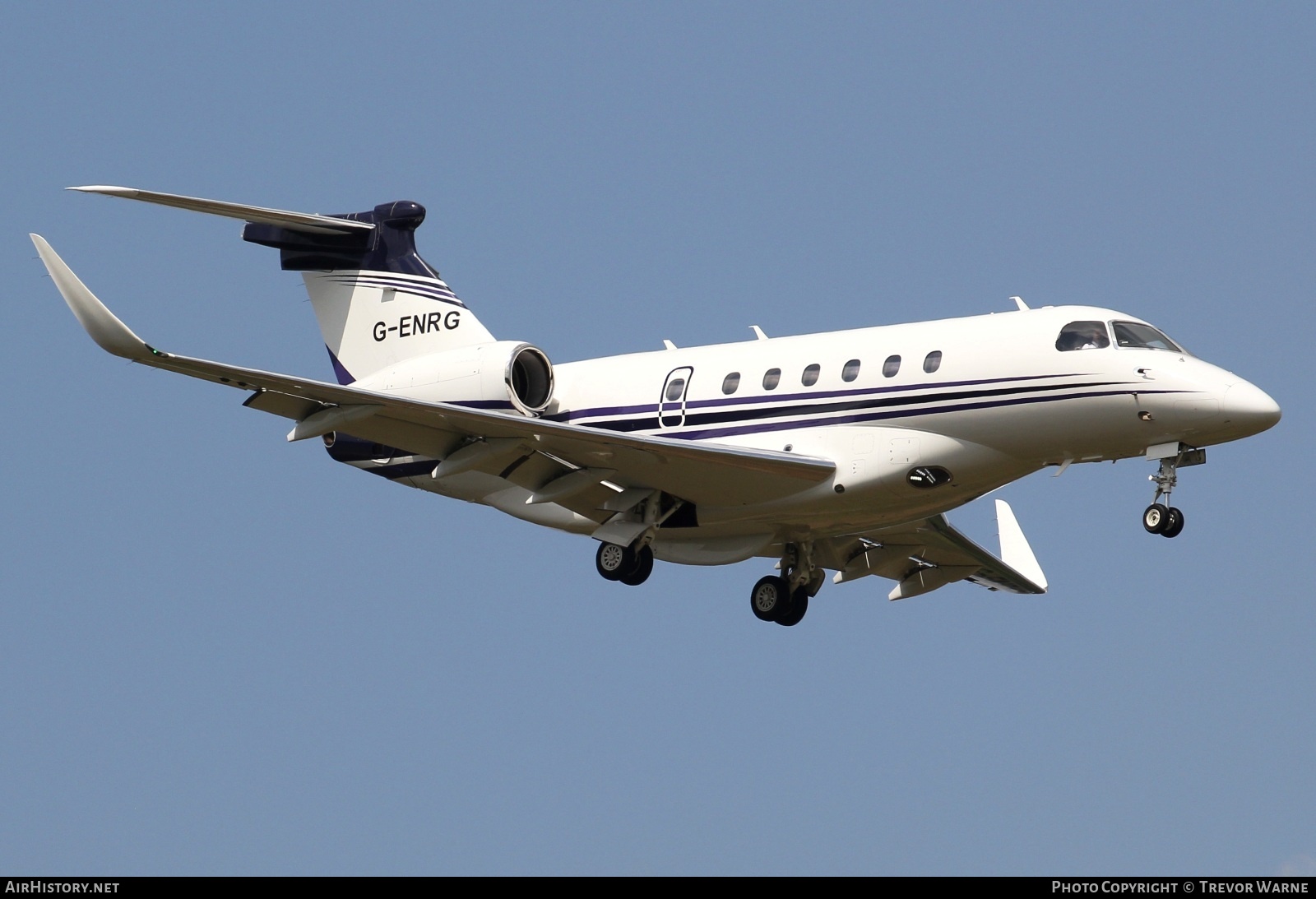 Aircraft Photo of G-ENRG | Embraer EMB-550 Praetor 600 | AirHistory.net #807101