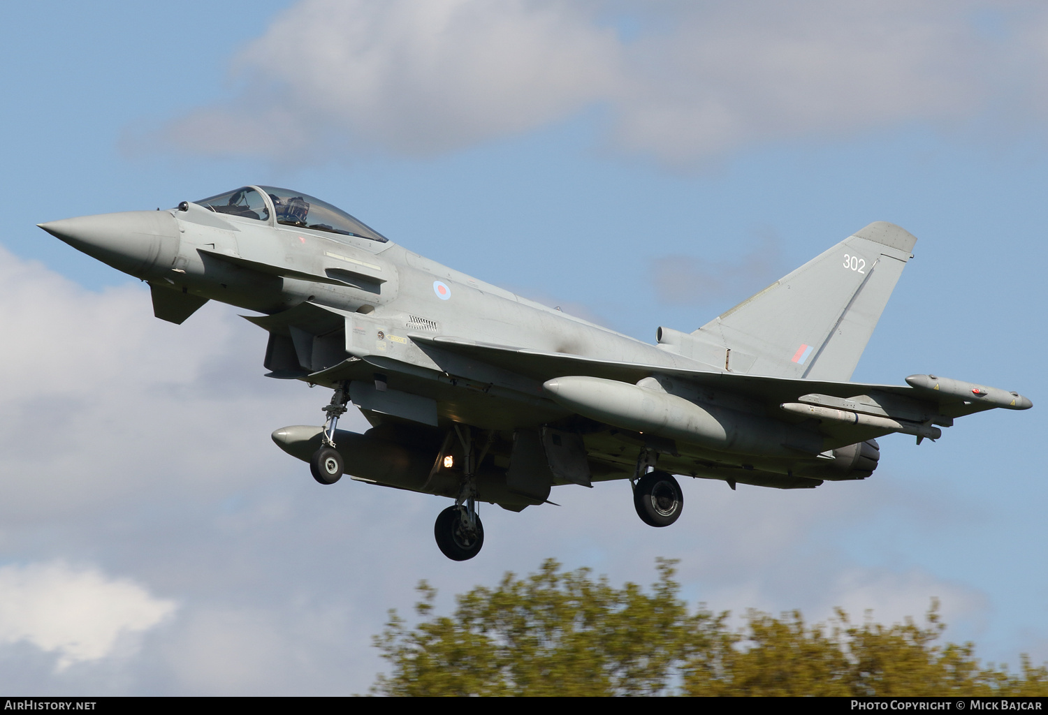 Aircraft Photo of ZK302 | Eurofighter EF-2000 Typhoon FGR4 | UK - Air Force | AirHistory.net #807106