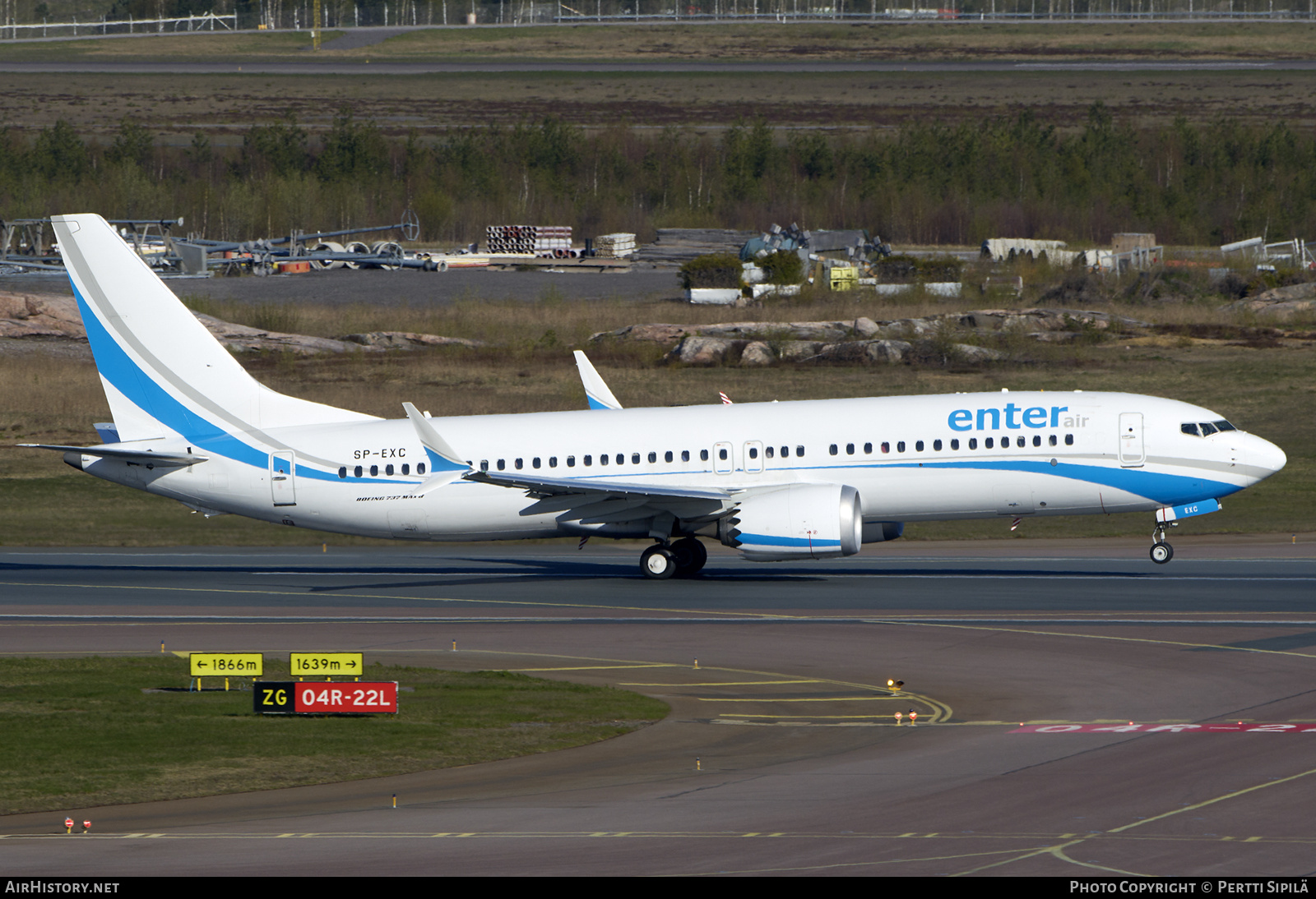 Aircraft Photo of SP-EXC | Boeing 737-8 Max 8 | Enter Air | AirHistory.net #807124