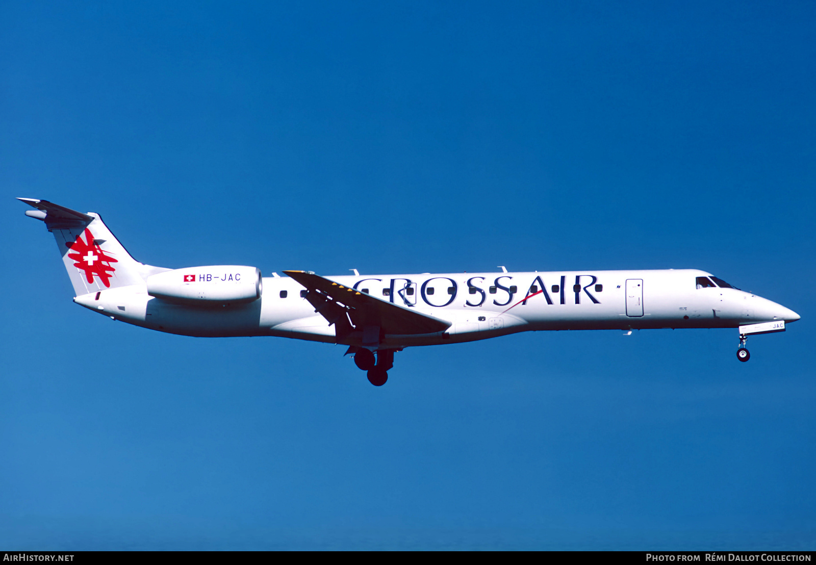 Aircraft Photo of HB-JAC | Embraer ERJ-145EP (EMB-145EP) | Crossair | AirHistory.net #807125