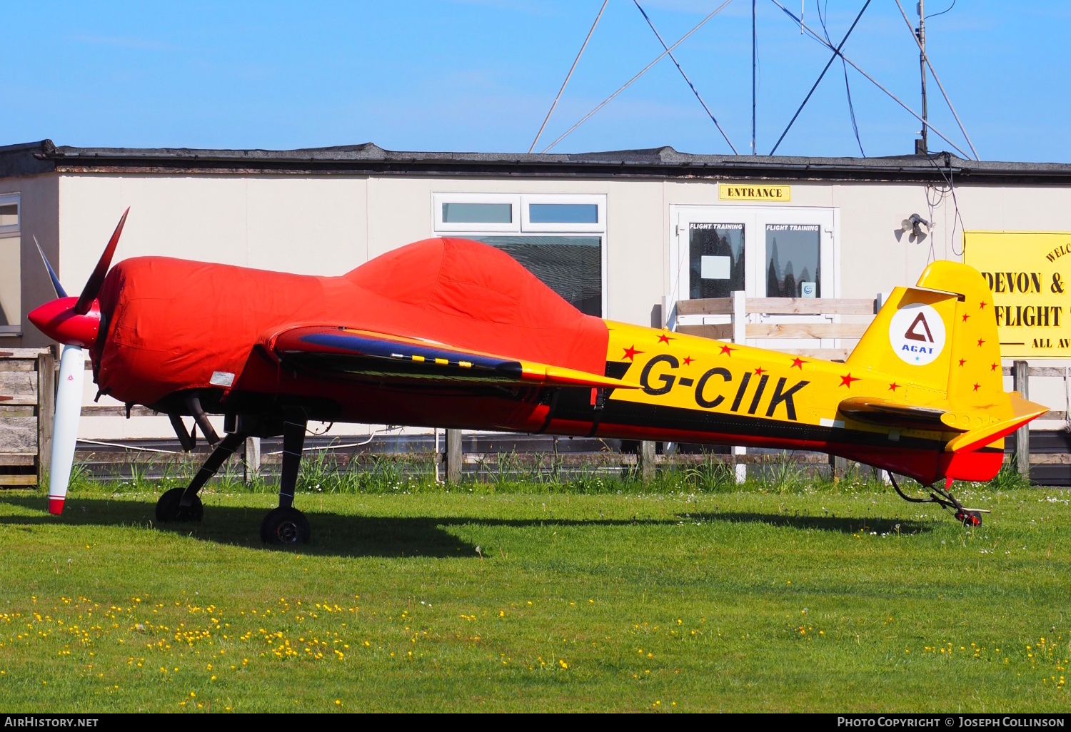 Aircraft Photo of G-CIIK | Yakovlev Yak-55 | AirHistory.net #807188