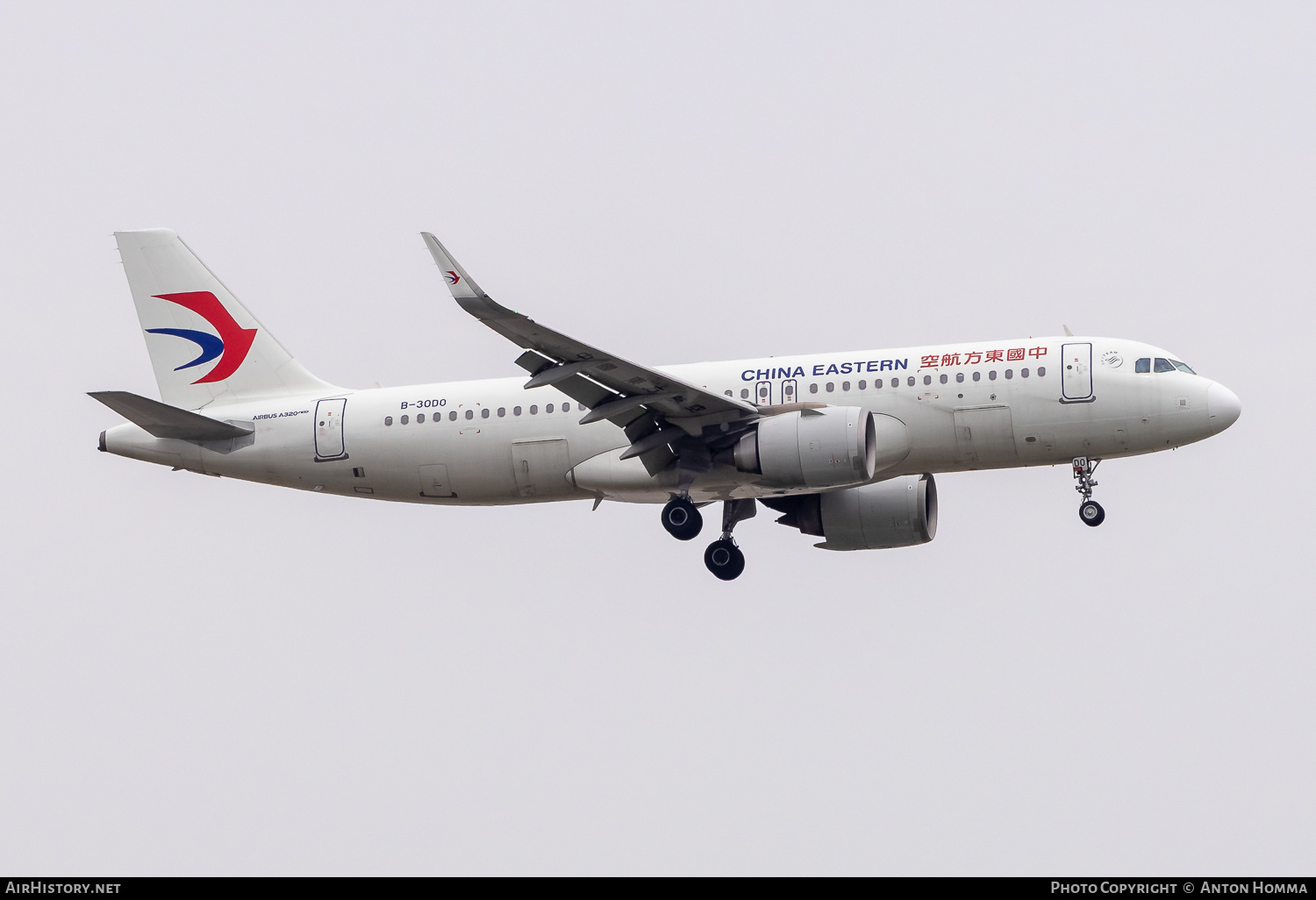 Aircraft Photo of B-30D0 | Airbus A320-251N | China Eastern Airlines | AirHistory.net #807197